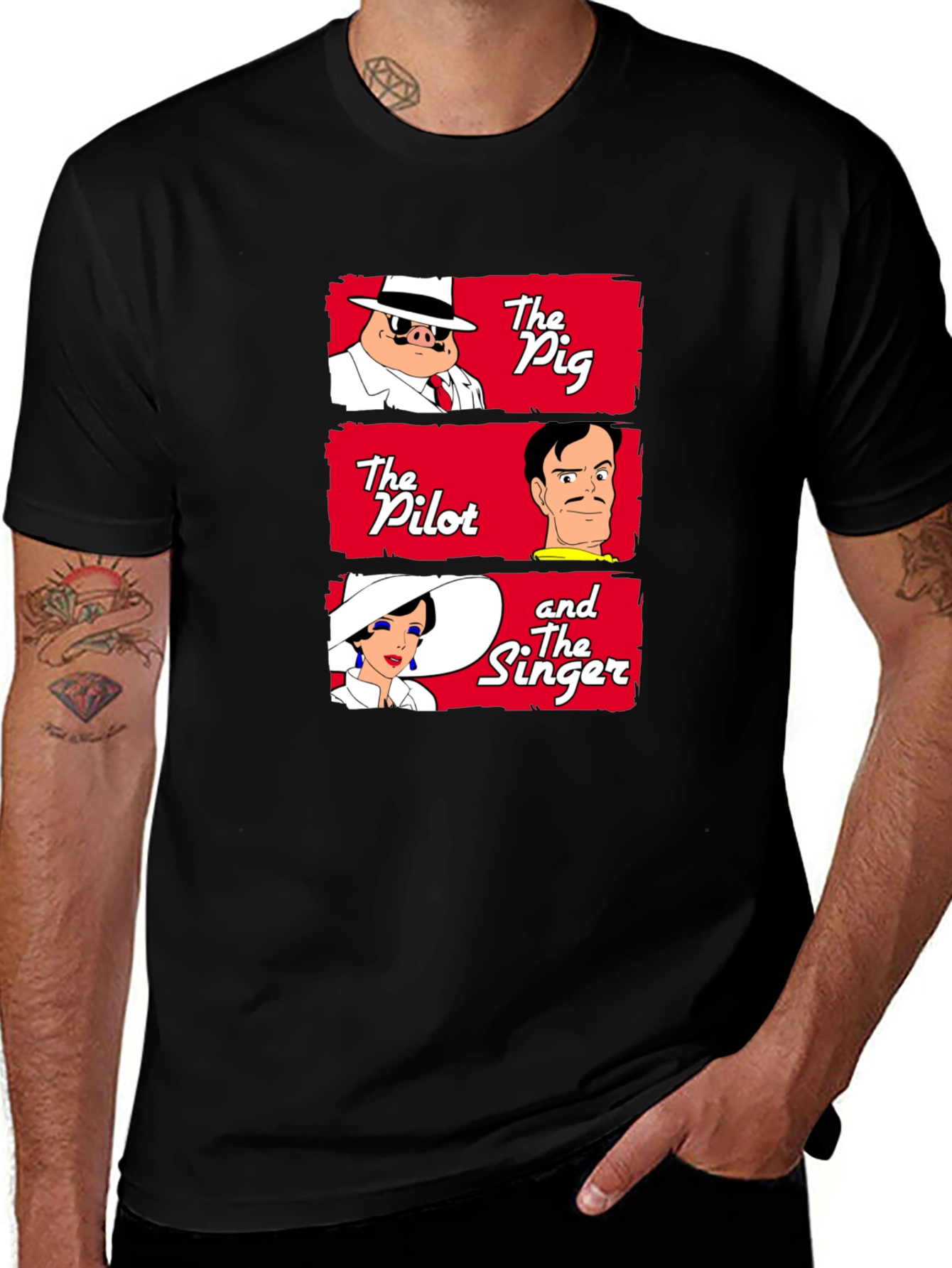 Talespin "The Pig, The Pilot and The Singer" T-Shirt