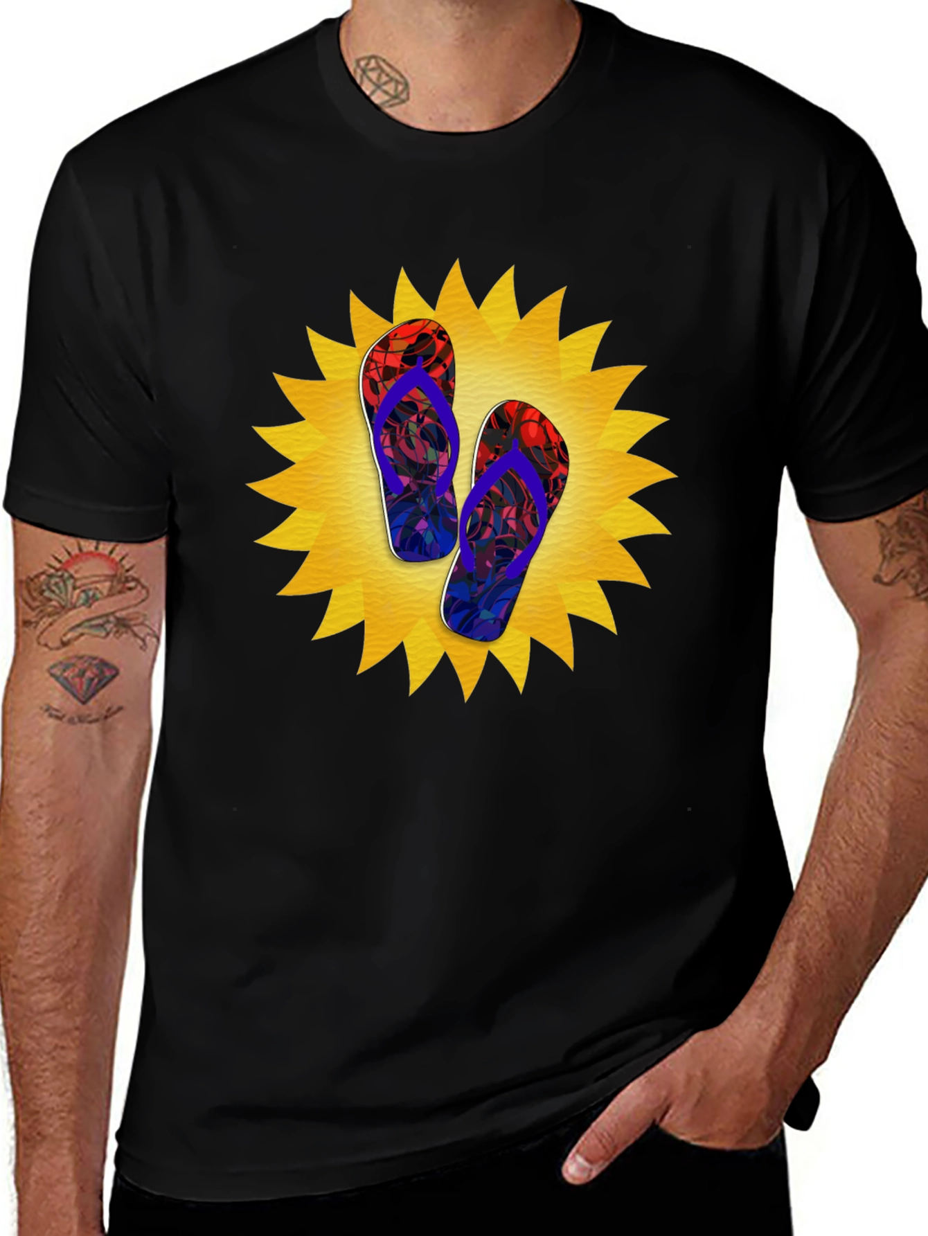 Variant 28 of Flip Flop Graphic T-Shirt