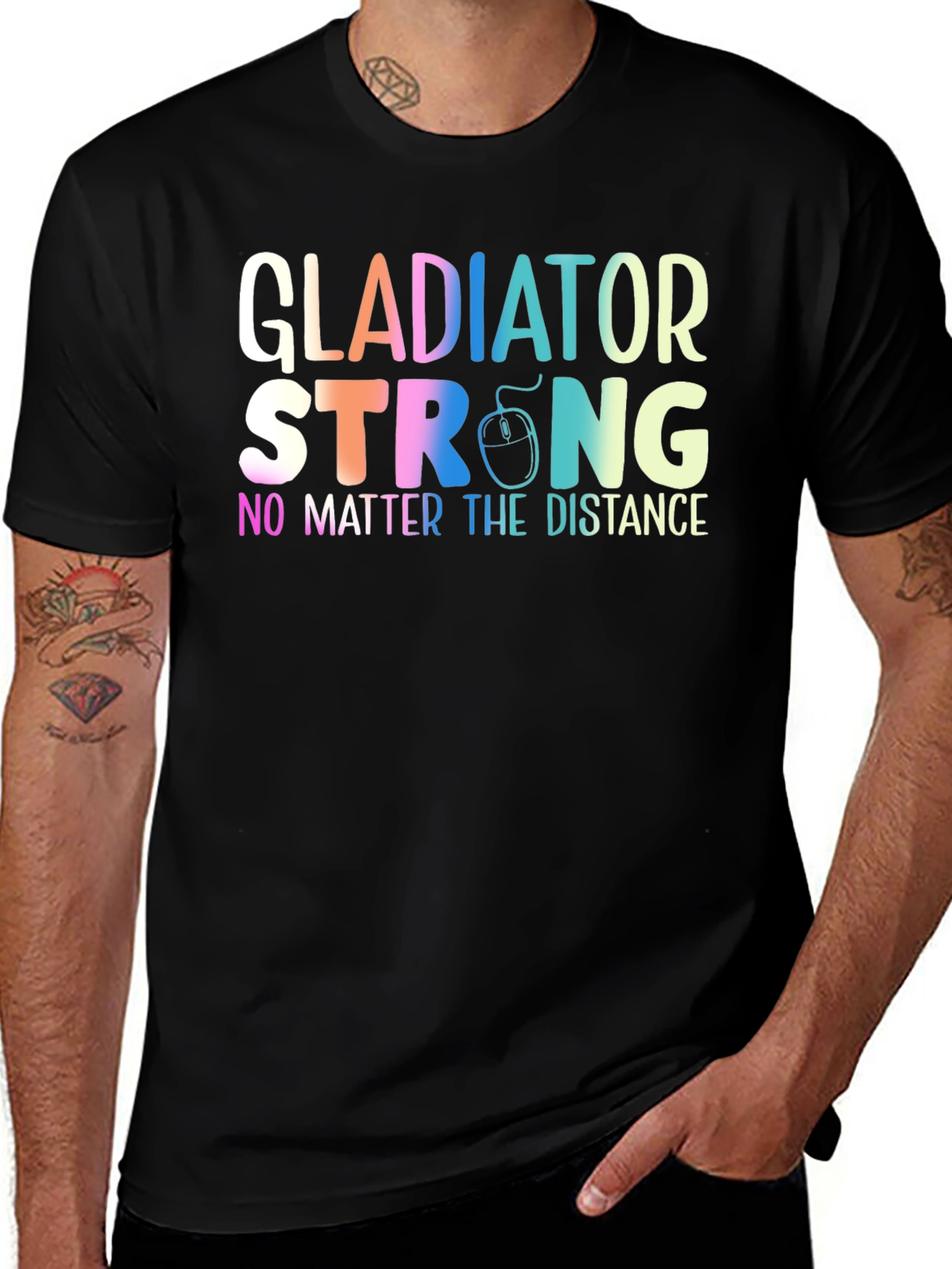 Gladiator Strong Distance T-Shirt