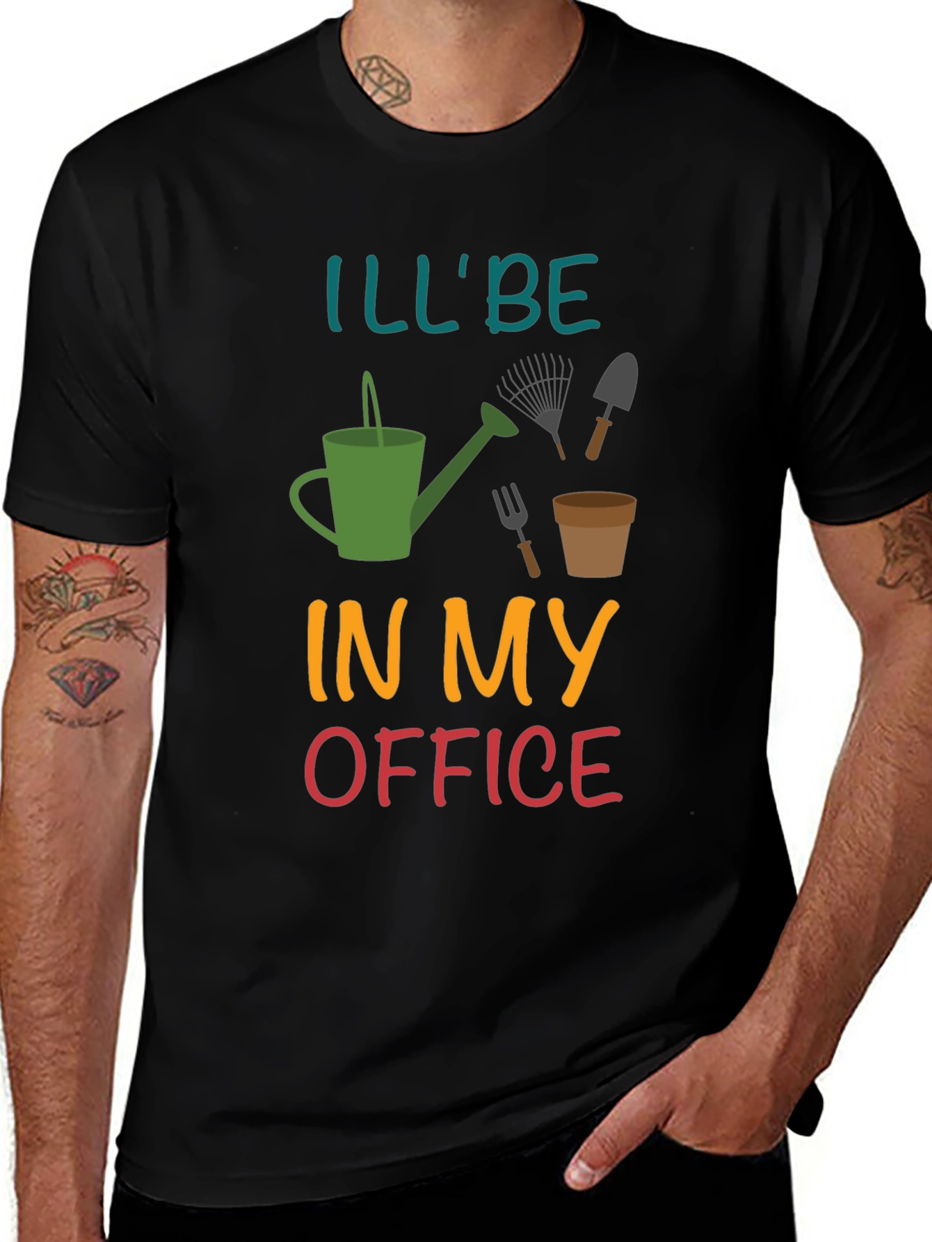 Variant 6 of Gardener T-Shirt - "I'll Be In My Office" Funny Garden Tee