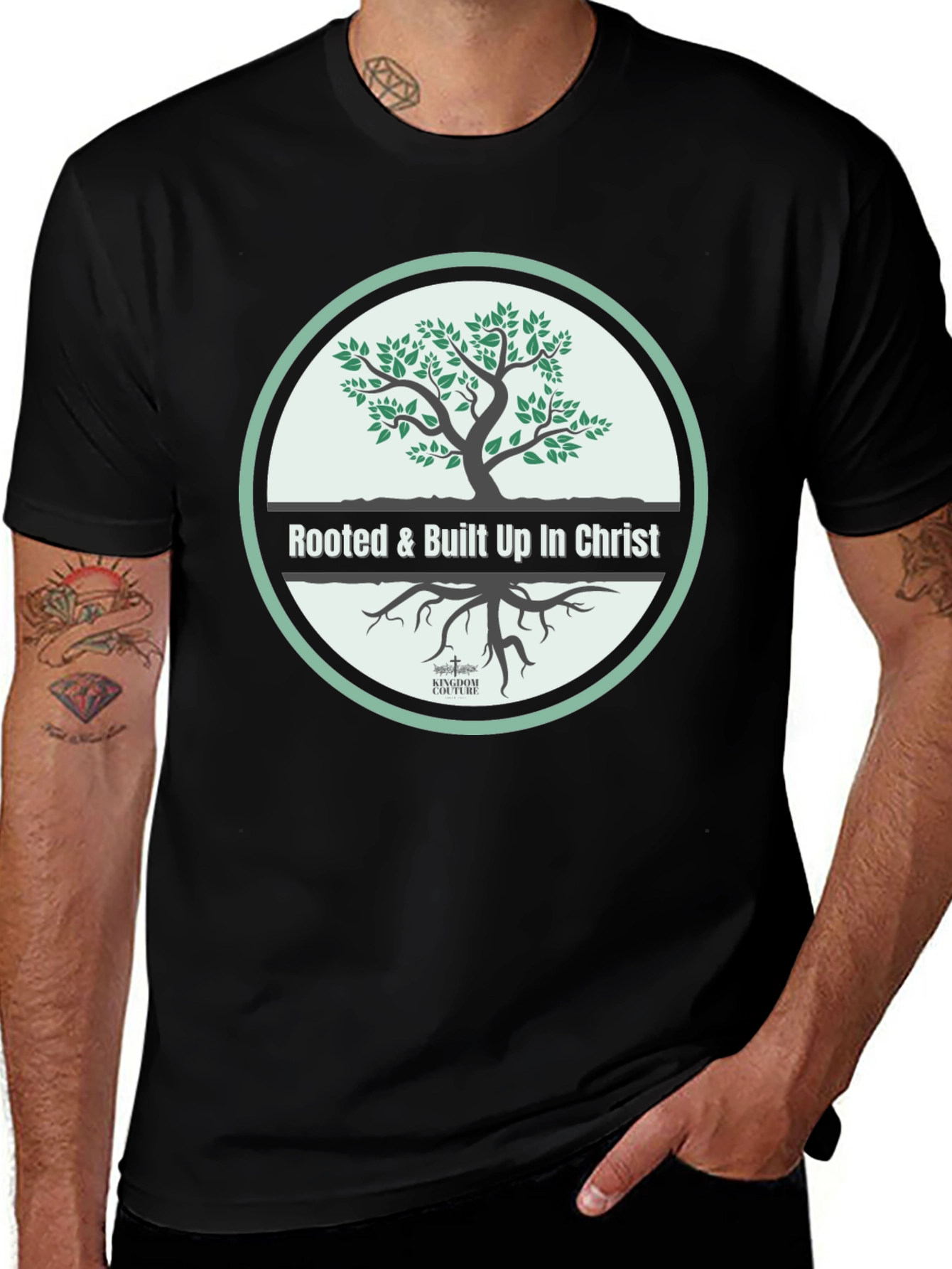 Rooted in Christ Graphic T-Shirt