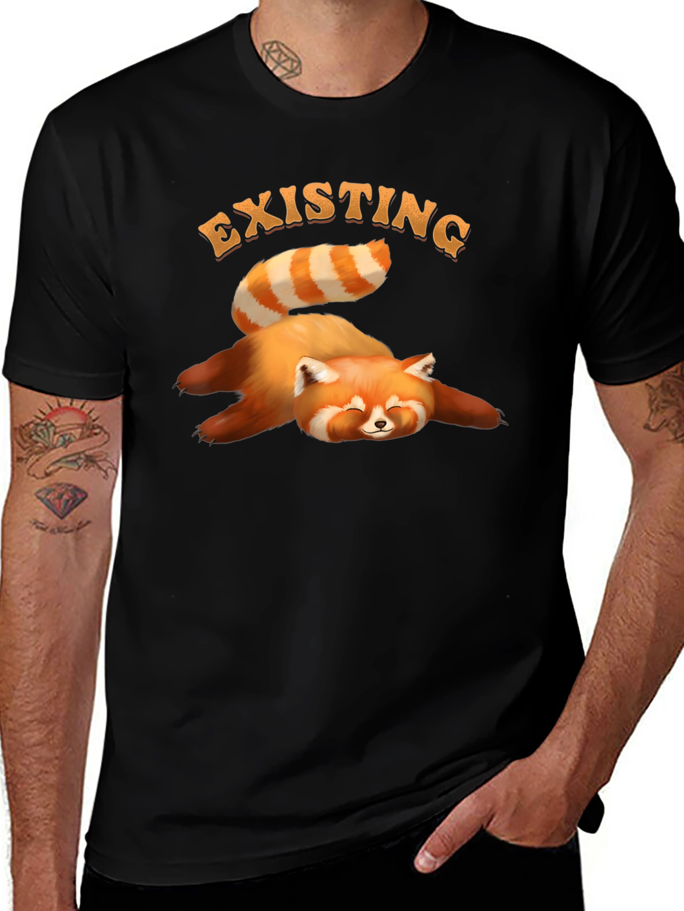 Variant 3 of Red Panda Existing T-Shirt