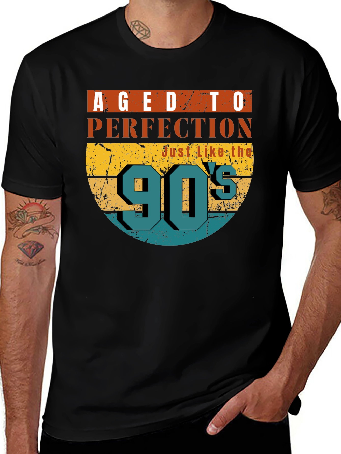 Variant 29 of Aged to Perfection 90's T-Shirt