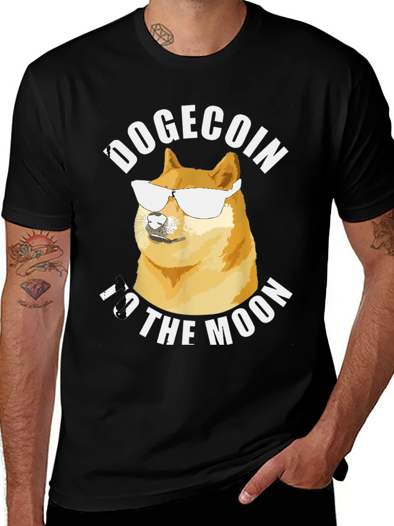 Variant 15 of Dogecoin to the Moon T-Shirt