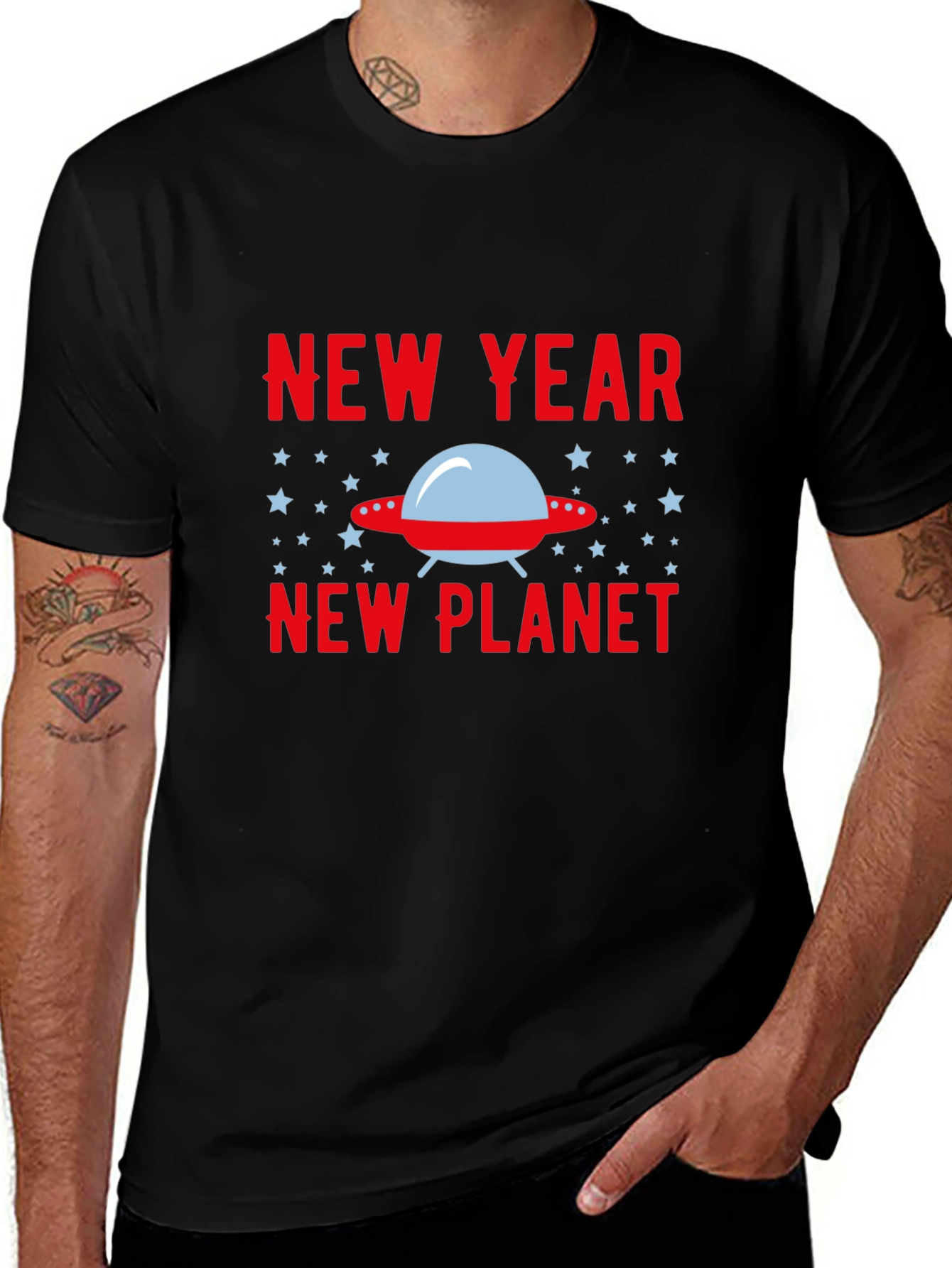 Variant 14 of New Year New Planet Graphic Tee