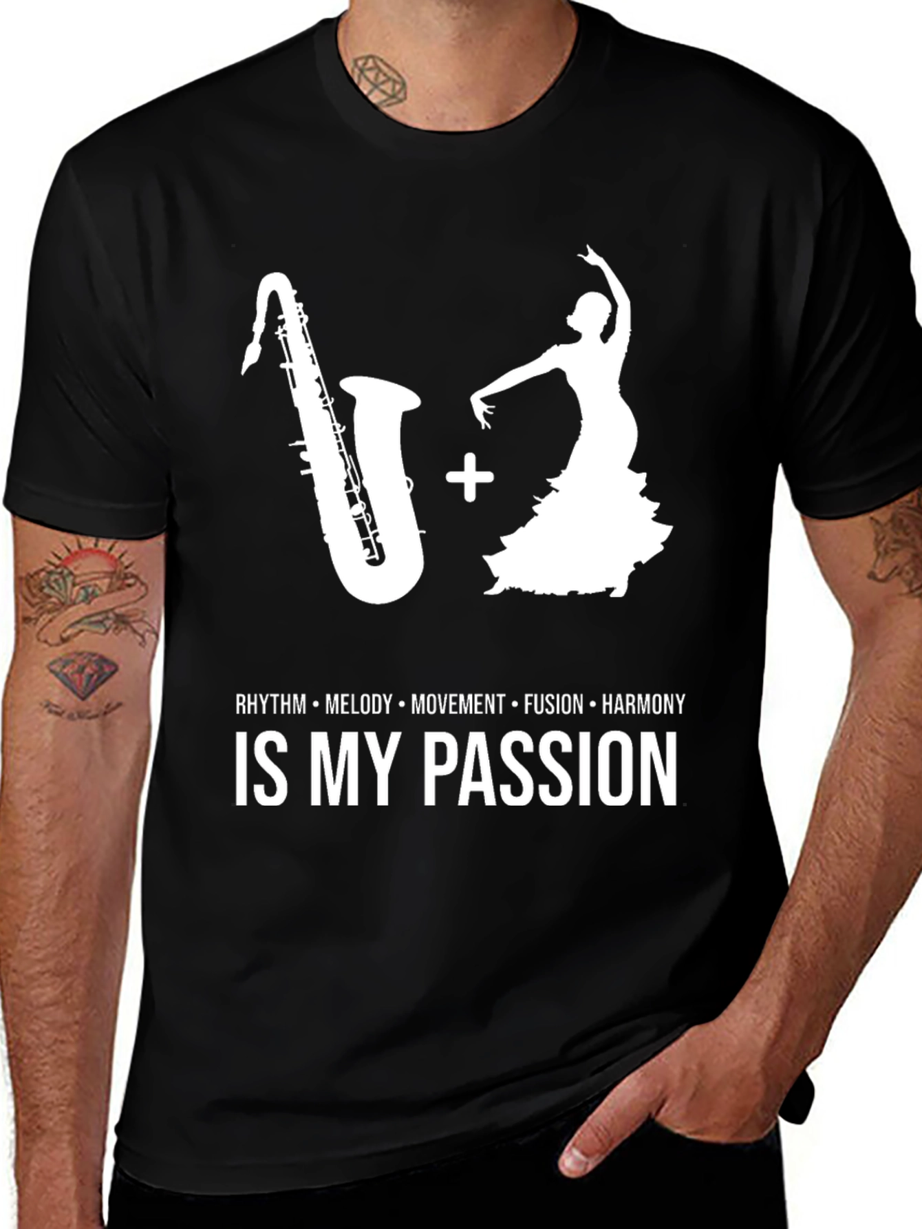 Variant 22 of Music & Dance Passion Tee
