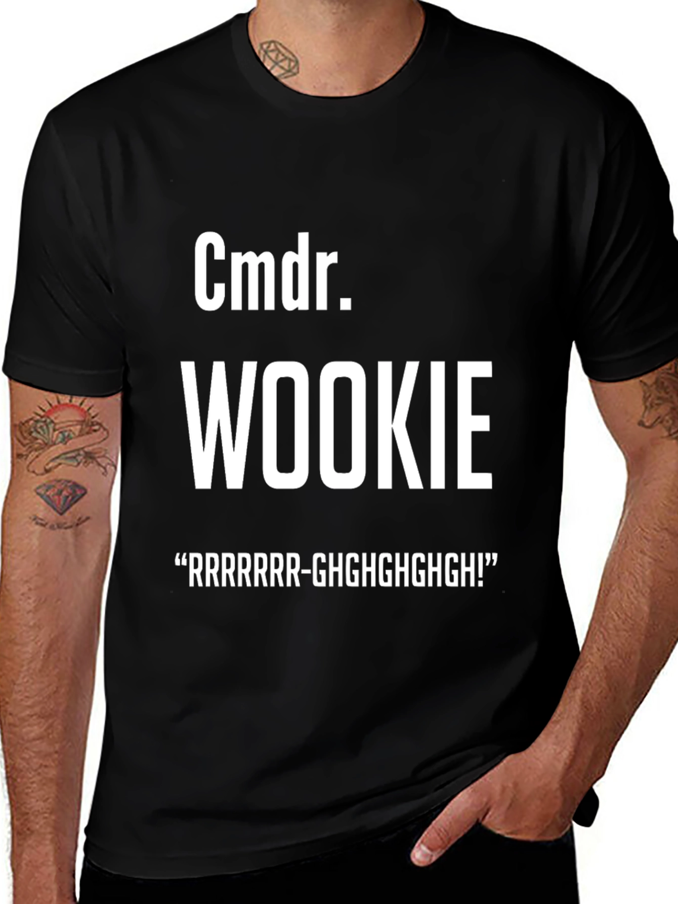 Cmdr. Wookie T-Shirt - Star Wars Inspired Tee