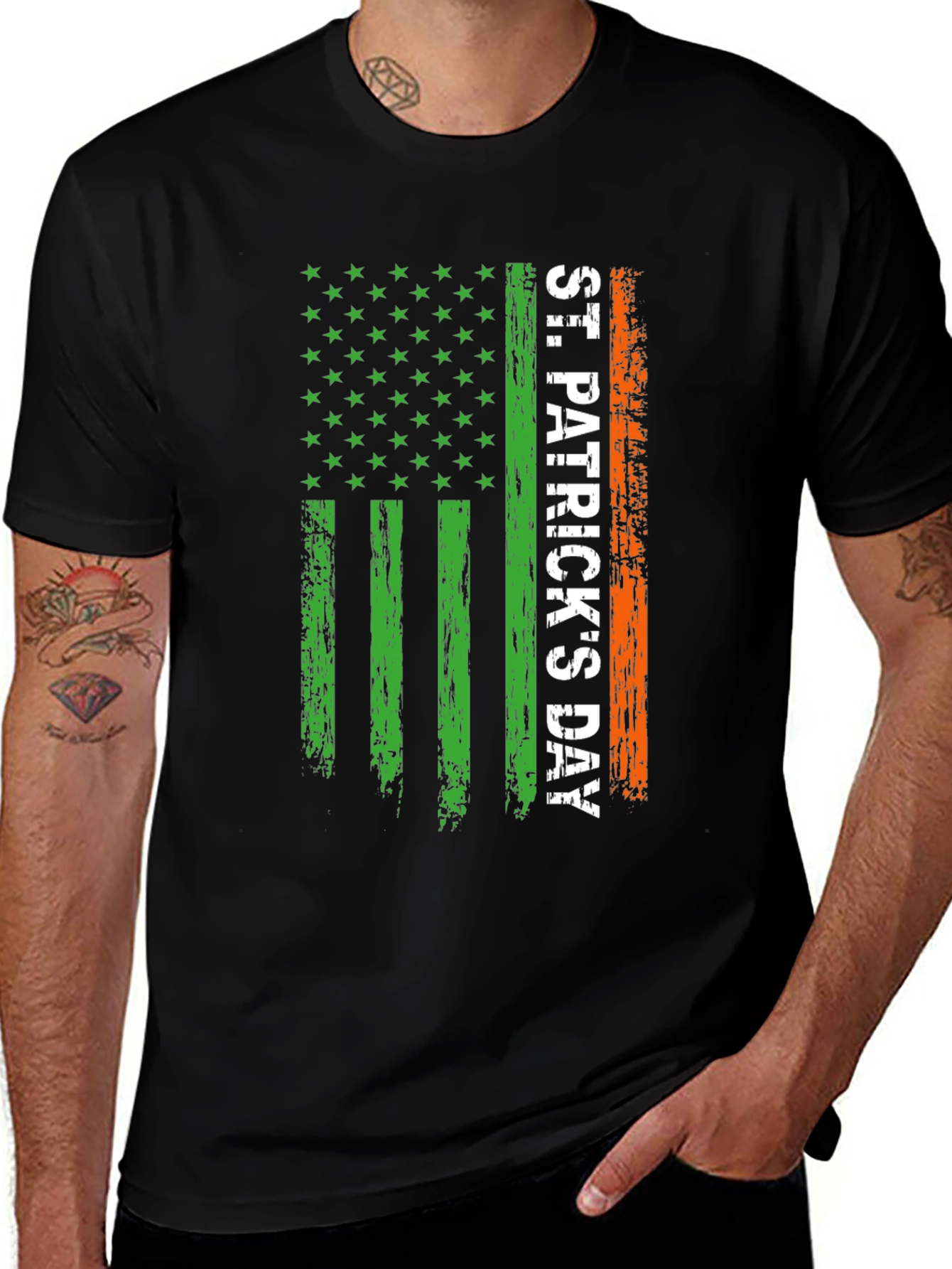 St. Patrick's Day Flag T-Shirt