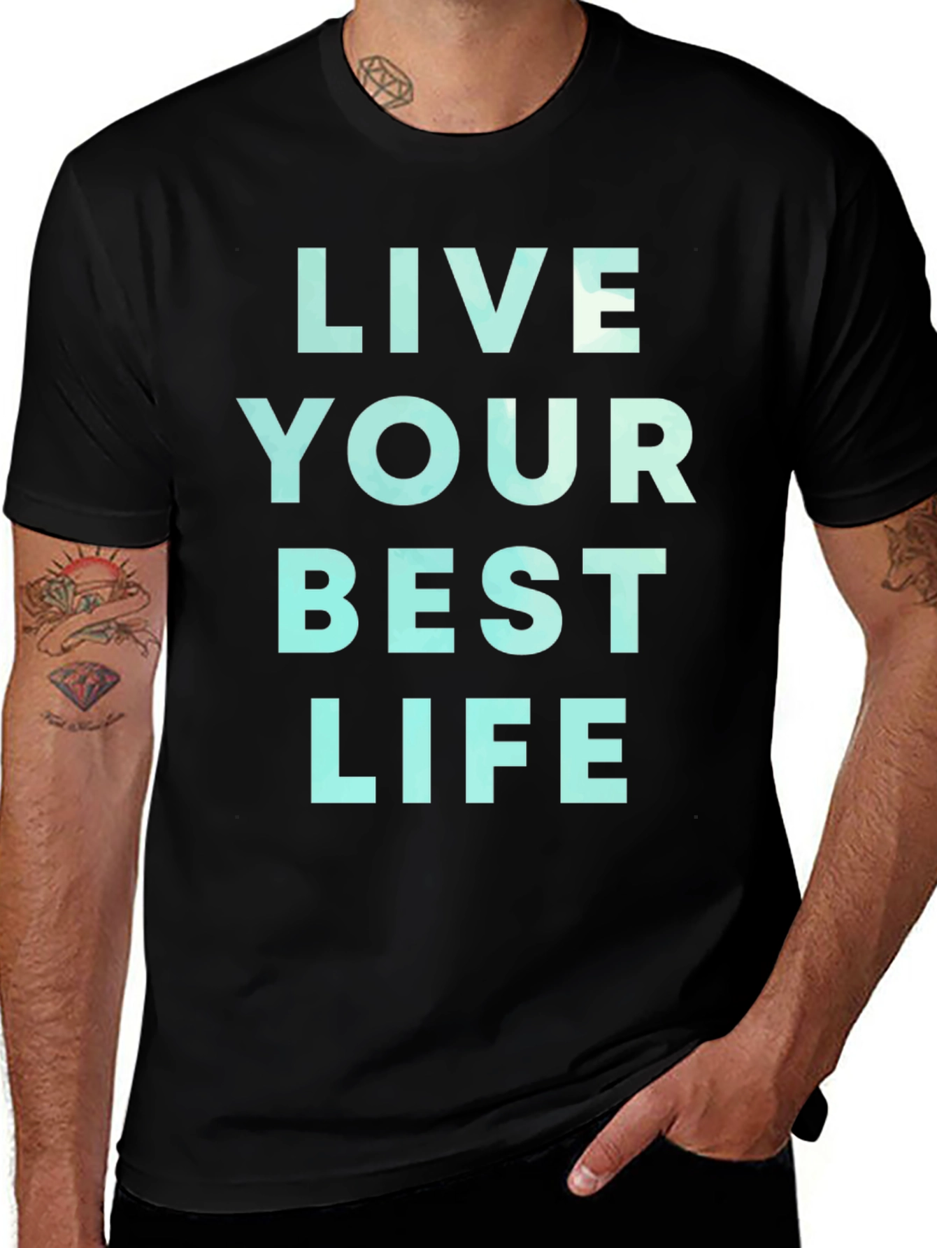 Live Your Best Life T-Shirt - Motivational Tee
