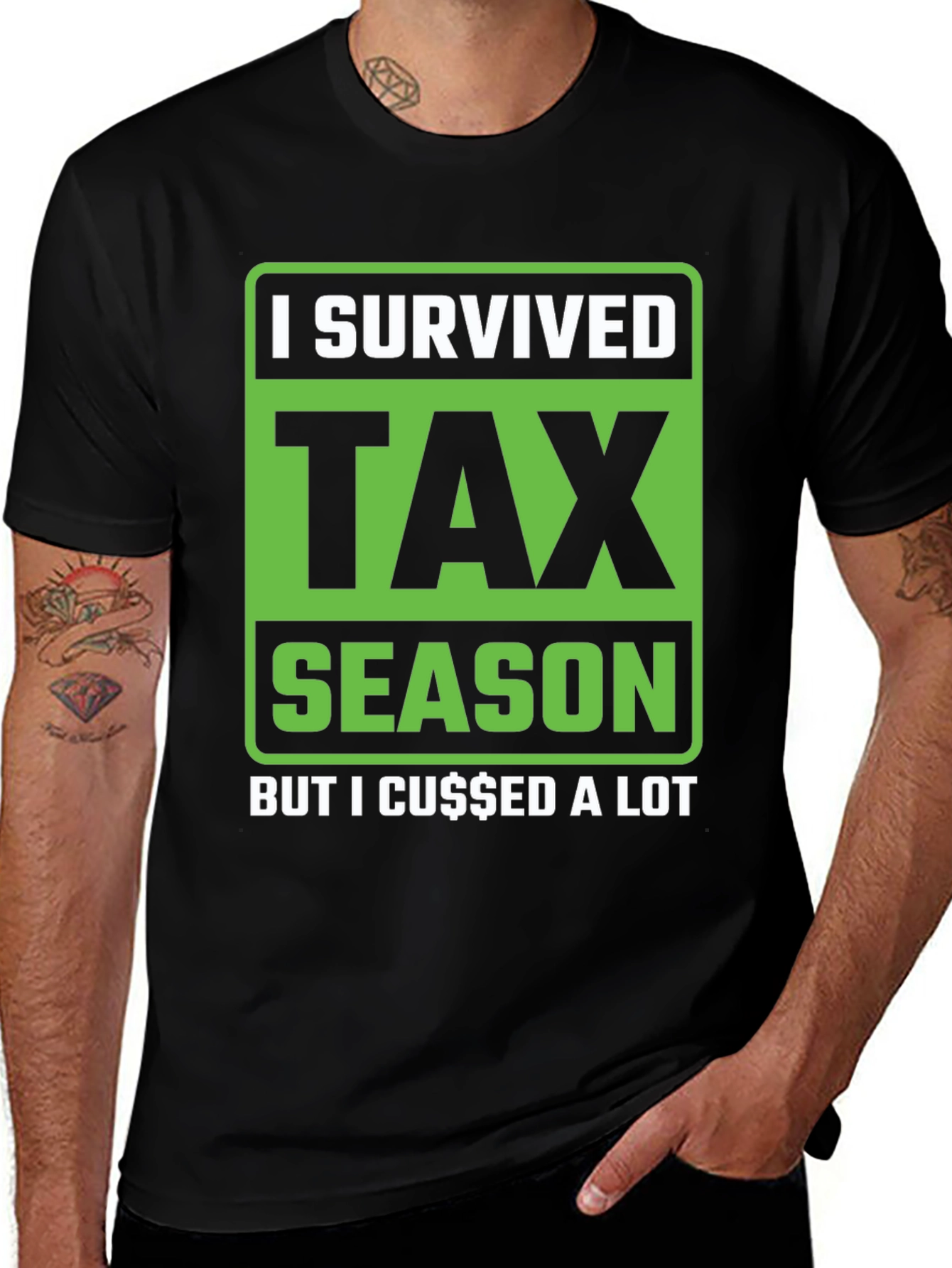Variant 25 of I Survived Tax Season T-Shirt
