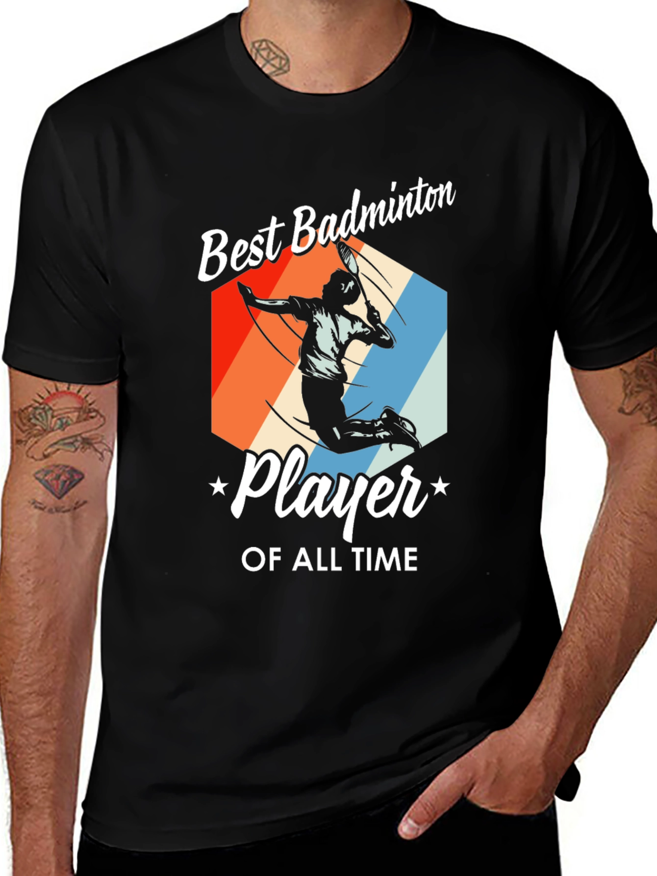 Variant 14 of Best Badminton Player T-Shirt