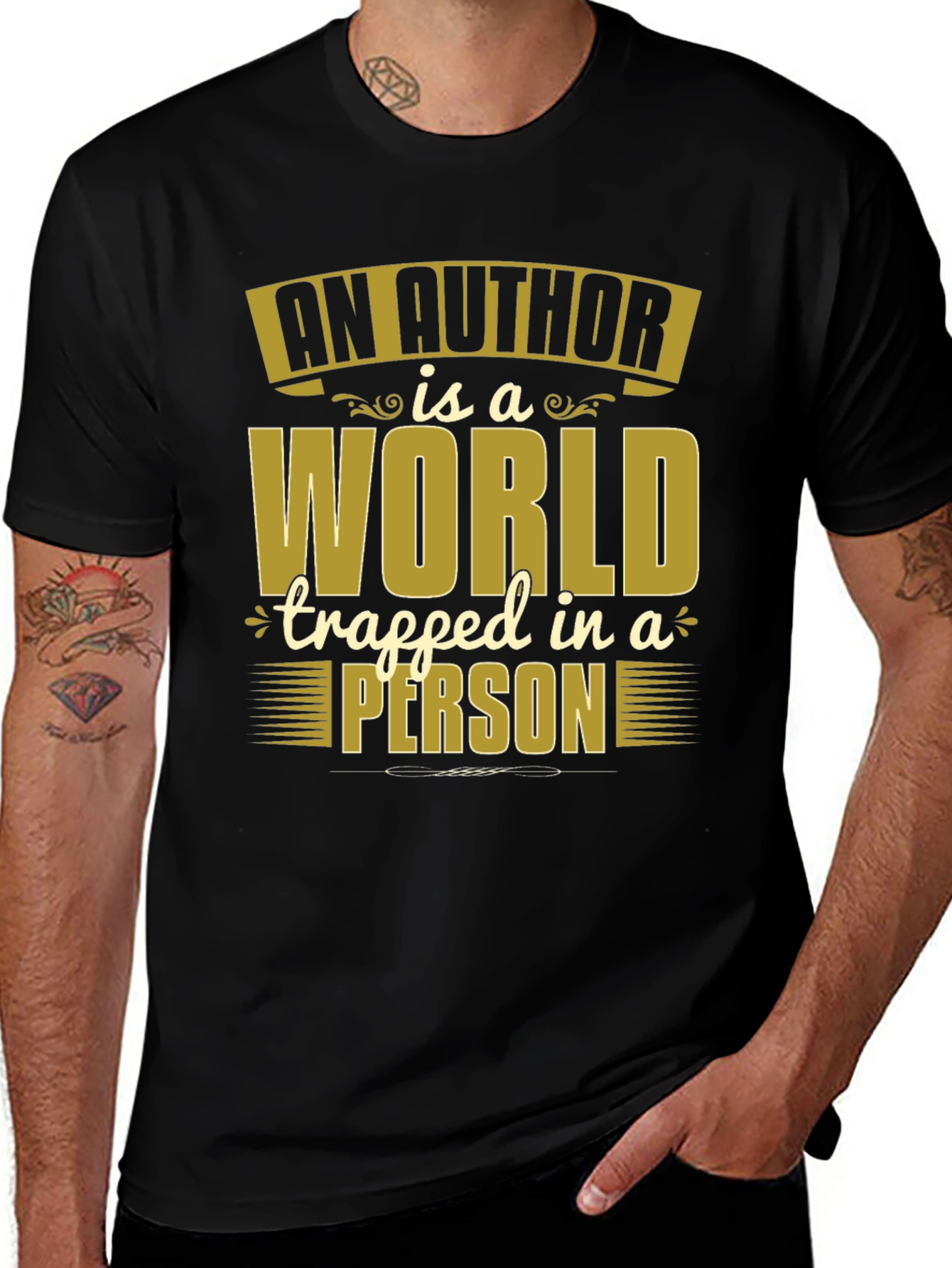 Variant 12 of Author World Trapped T-Shirt
