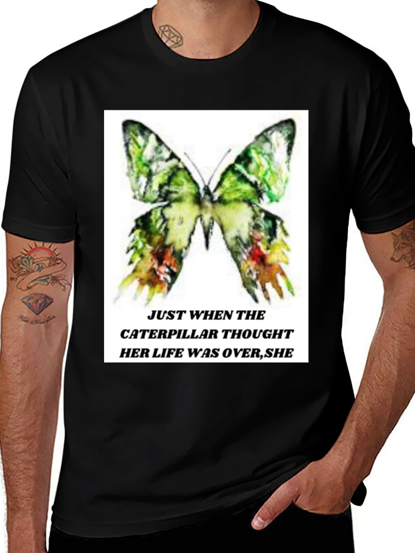 Variant 17 of Butterfly Transformation T-Shirt