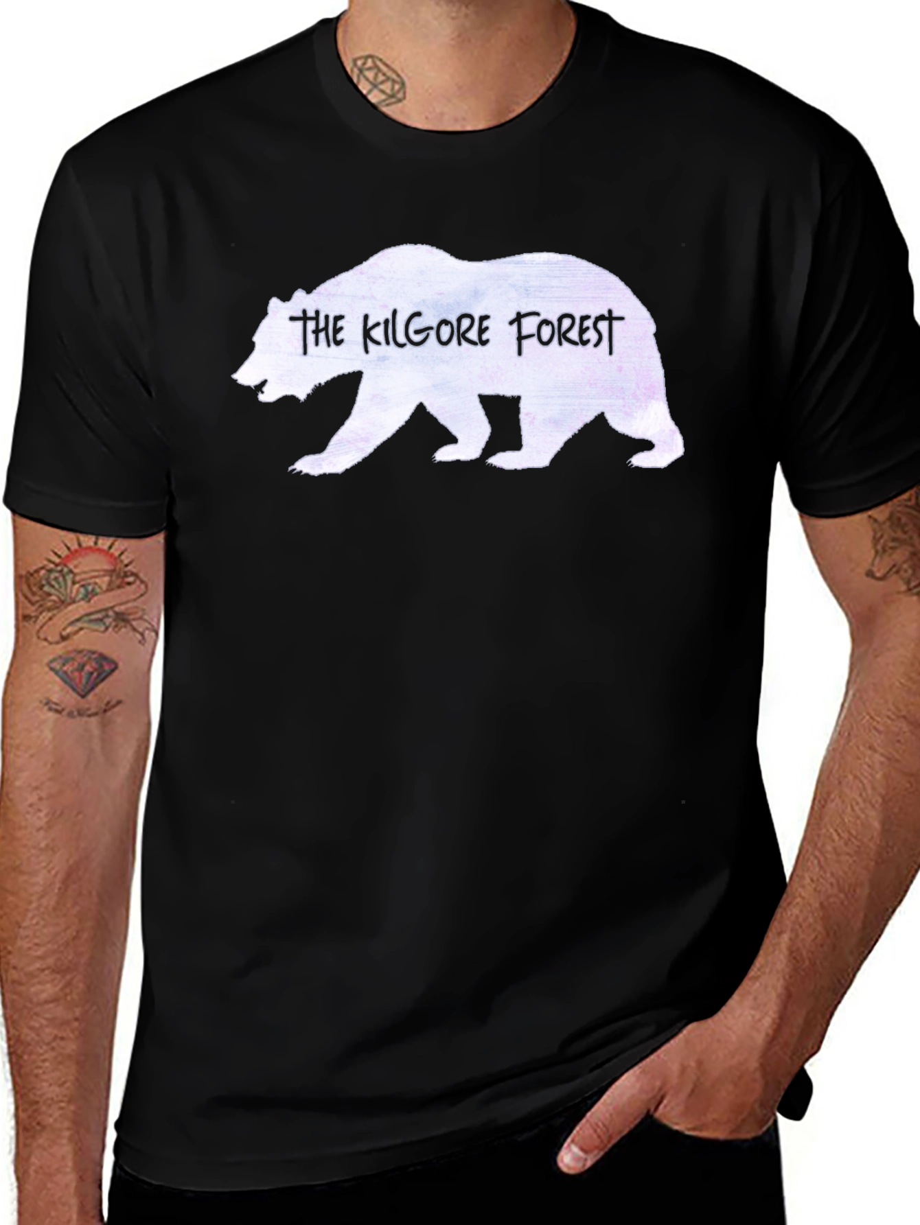 Variant 29 of The Kilgore Forest Bear Graphic T-Shirt