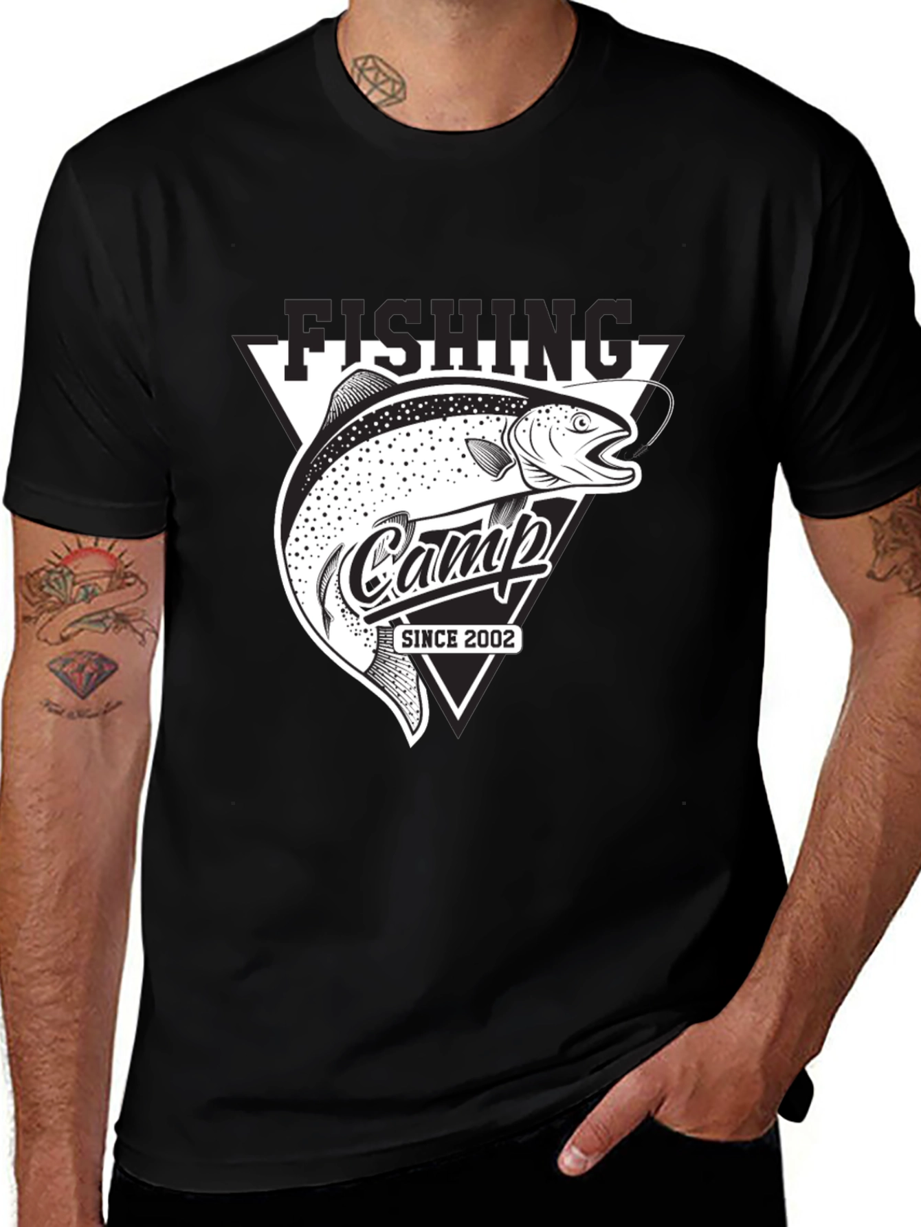 Variant 28 of Fishing Camp Graphic Tee