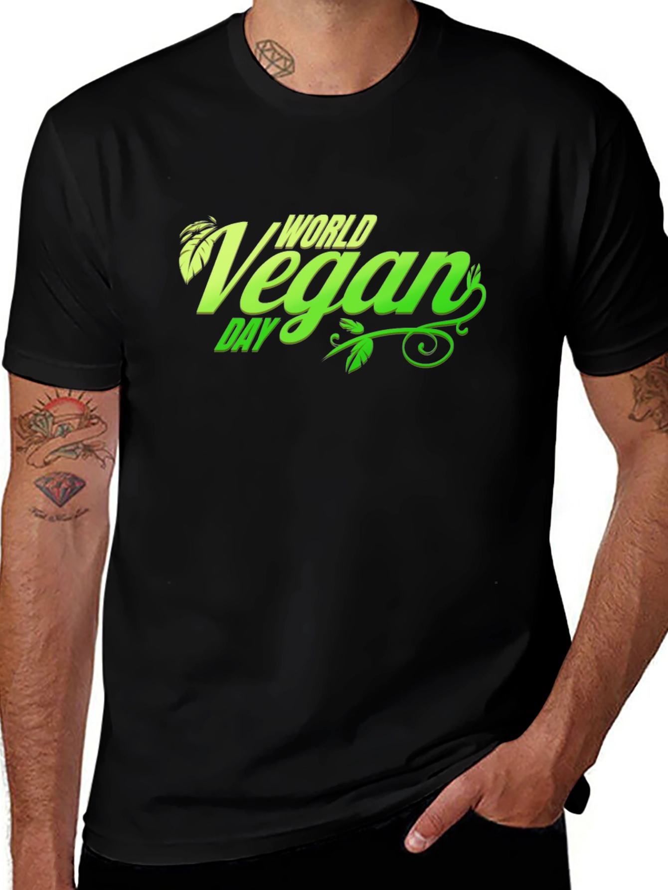 Variant 13 of World Vegan Day Graphic T-Shirt
