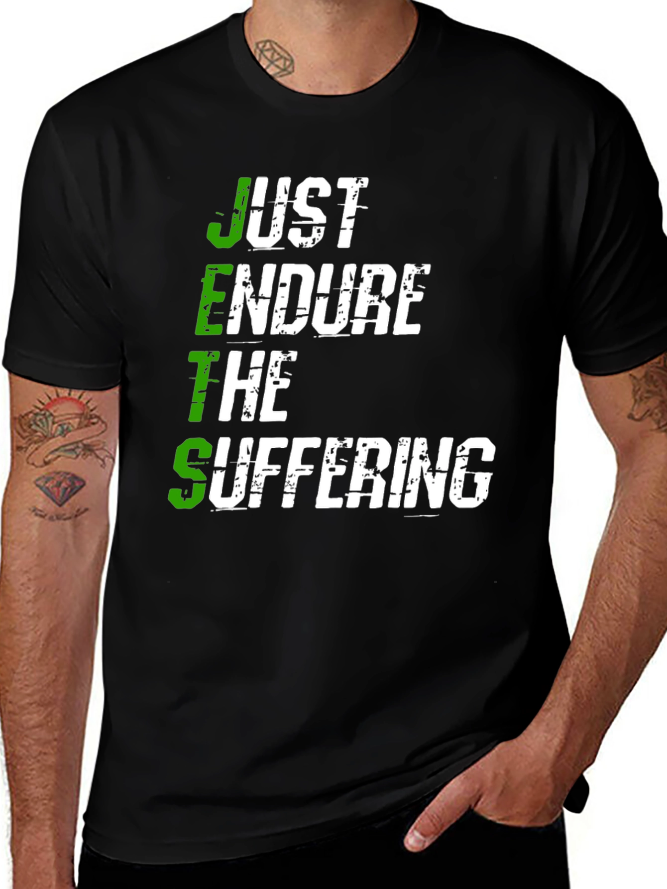 Variant 17 of Just Endure The Suffering T-Shirt