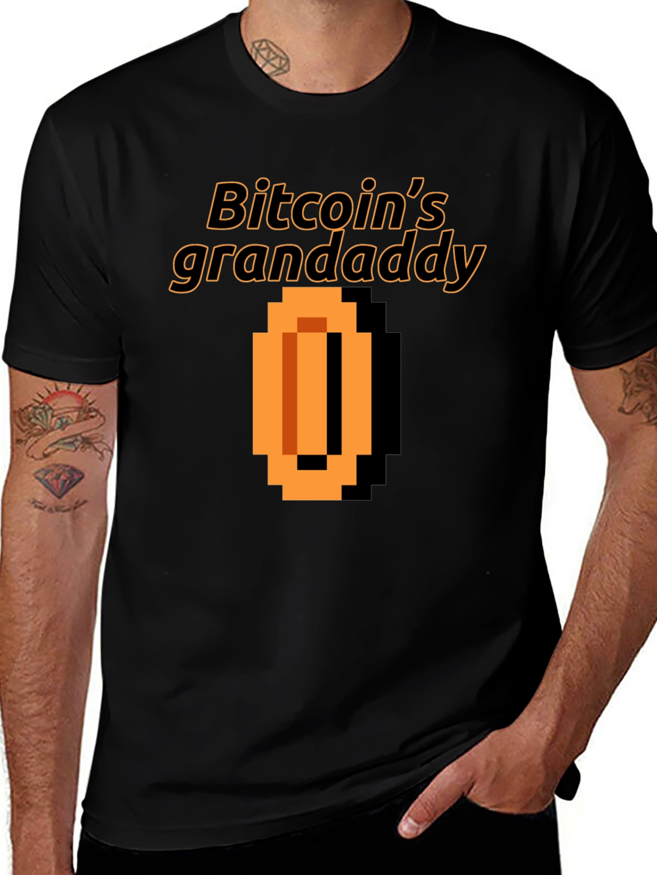 Bitcoin's Grandaddy T-Shirt - Crypto Fan Apparel