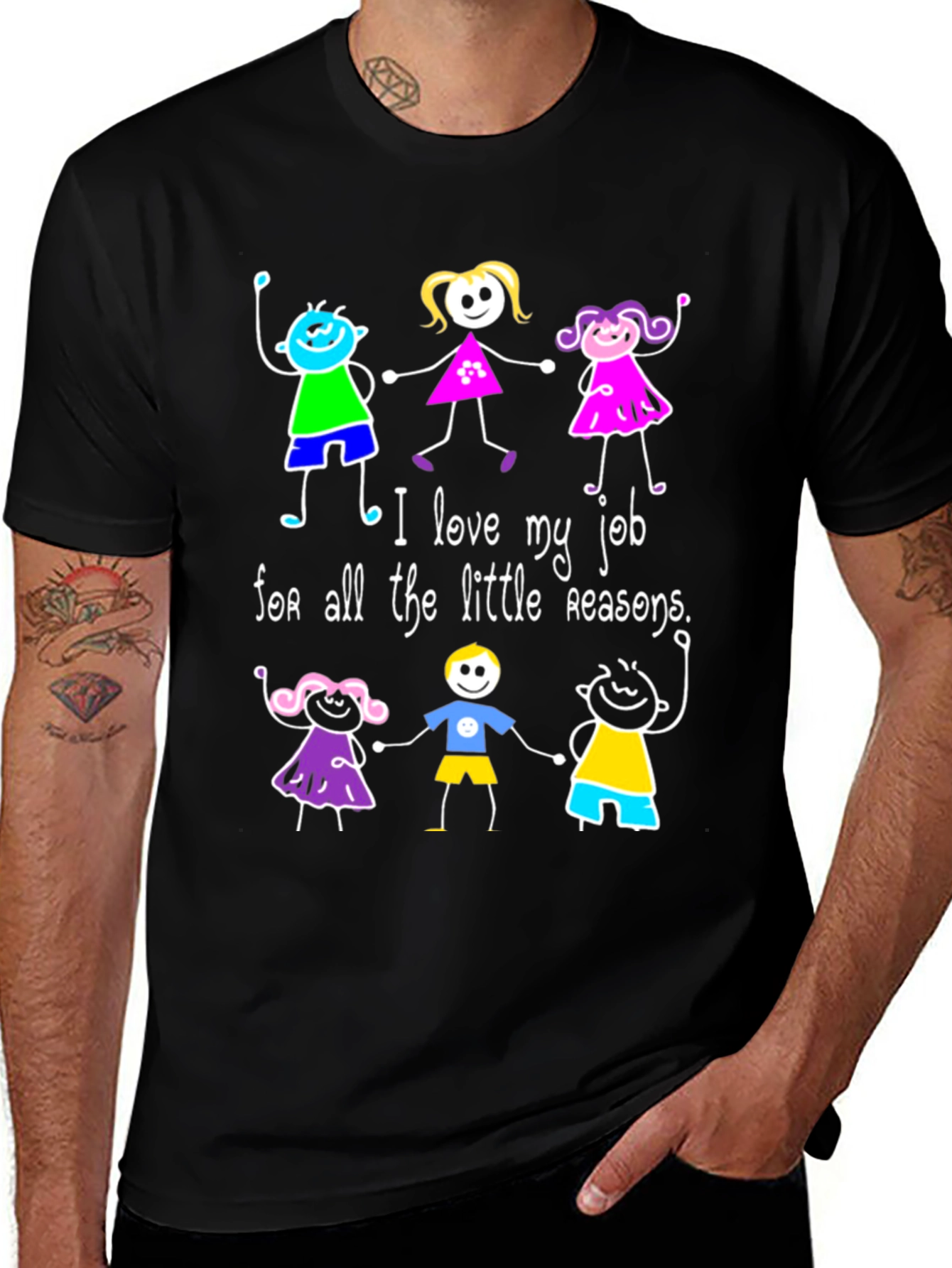 Variant 27 of I Love My Job T-Shirt - Teacher Appreciation Gift