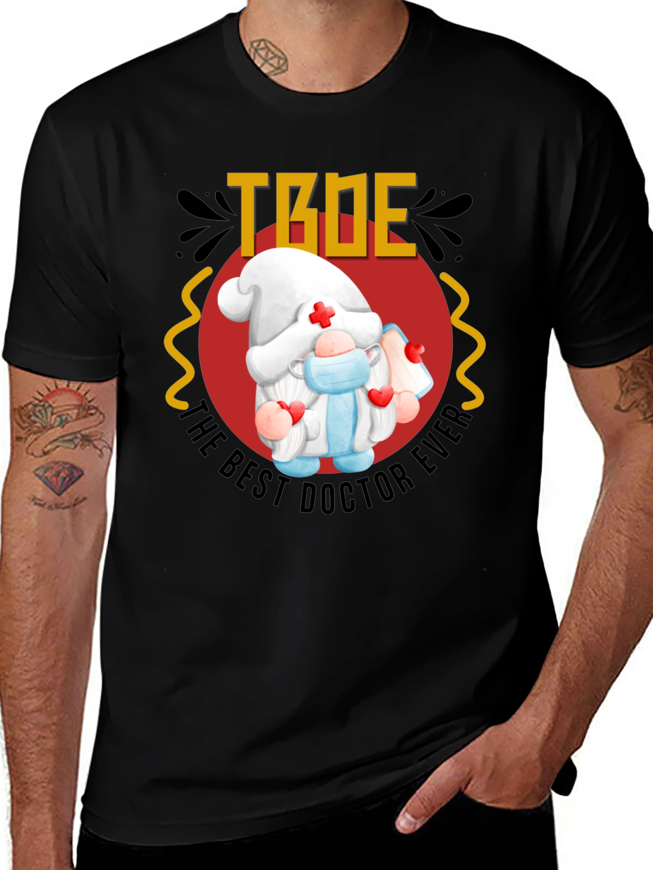 Variant 22 of Best Doctor Ever T-Shirt Medical Nurse Gnome