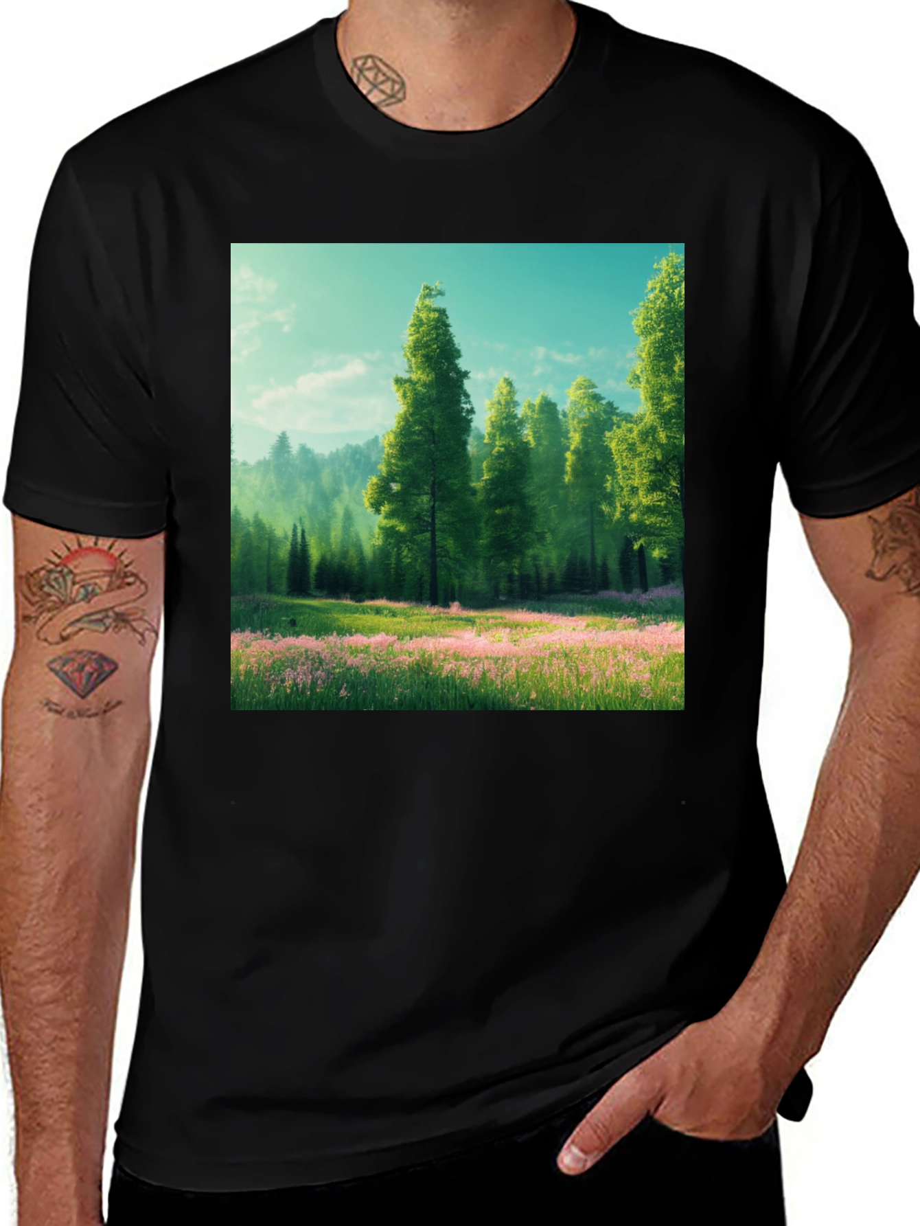Variant 27 of Nature's Embrace T-Shirt