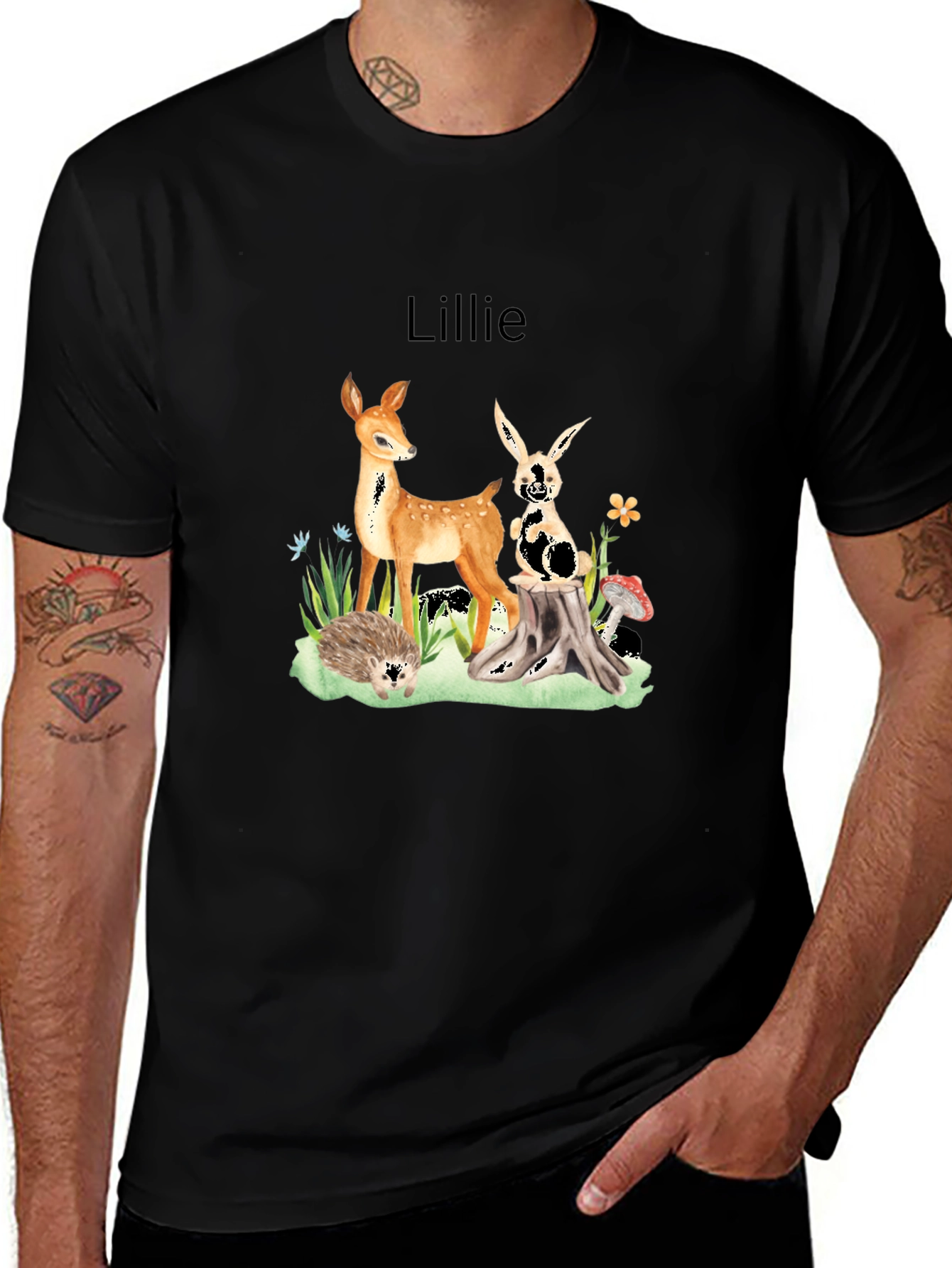 Variant 14 of Lillie's Forest Friends Tee