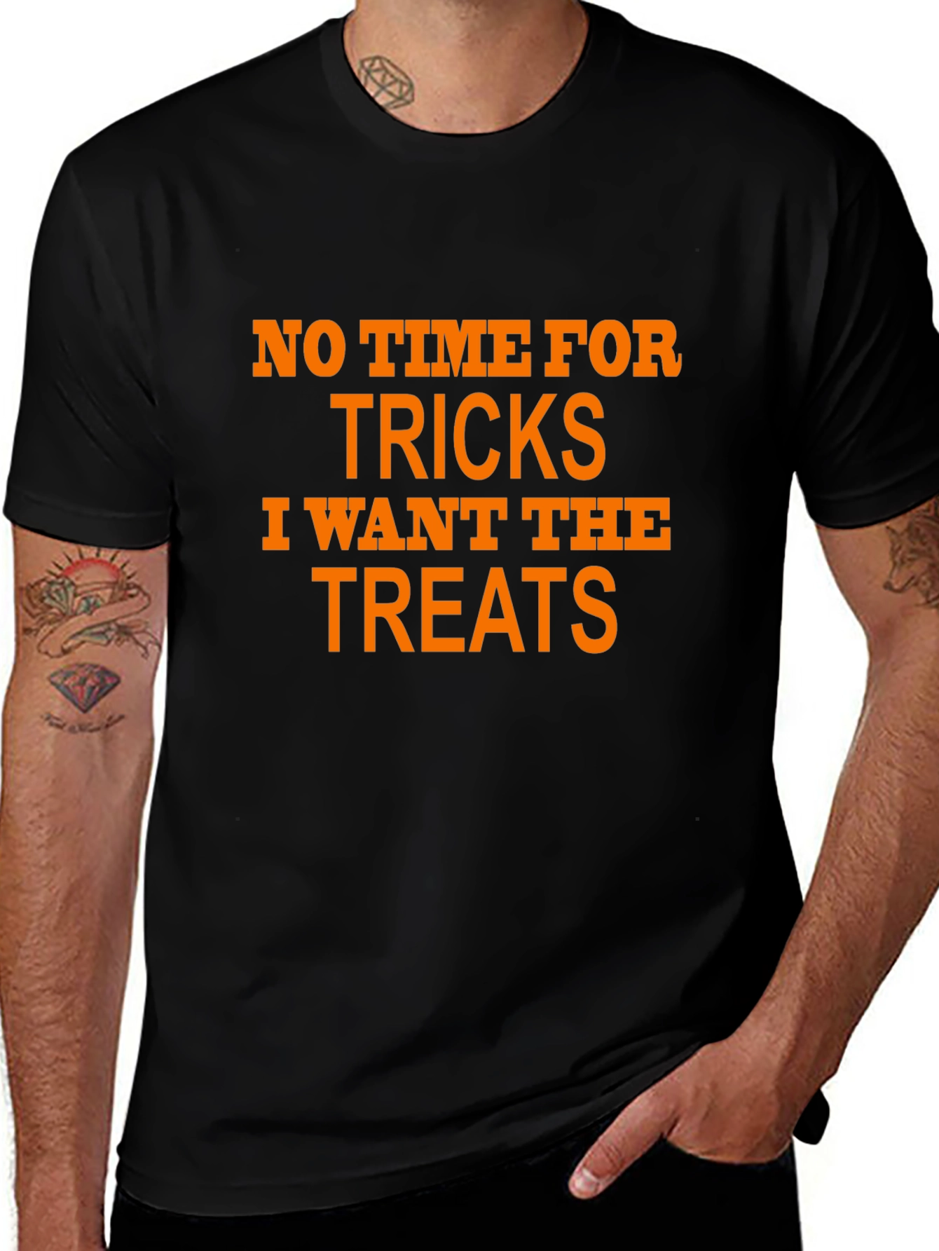Halloween Treat T-Shirt - No Time For Tricks!