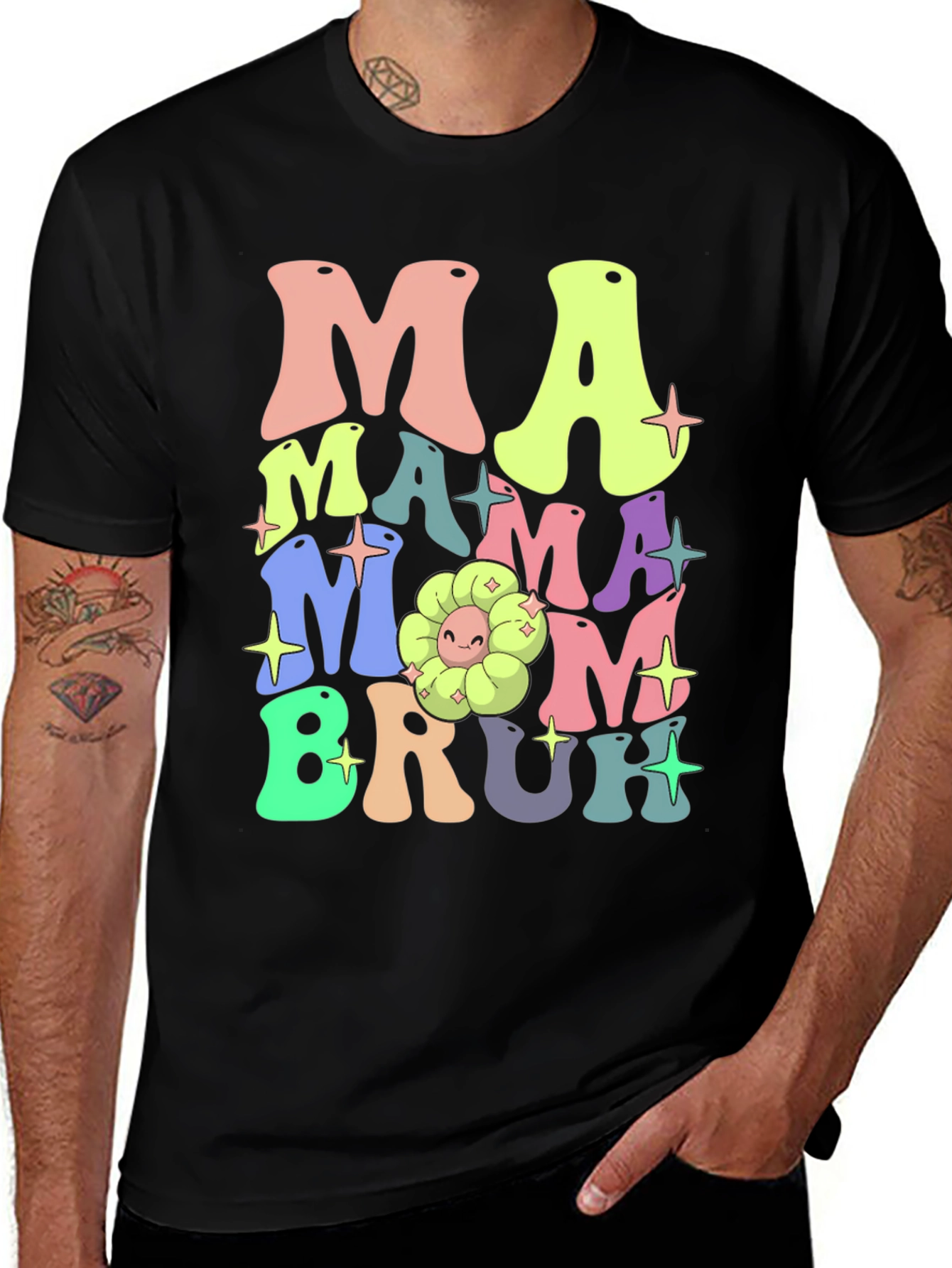 Variant 15 of Mama Mom Bruh Graphic T-Shirt