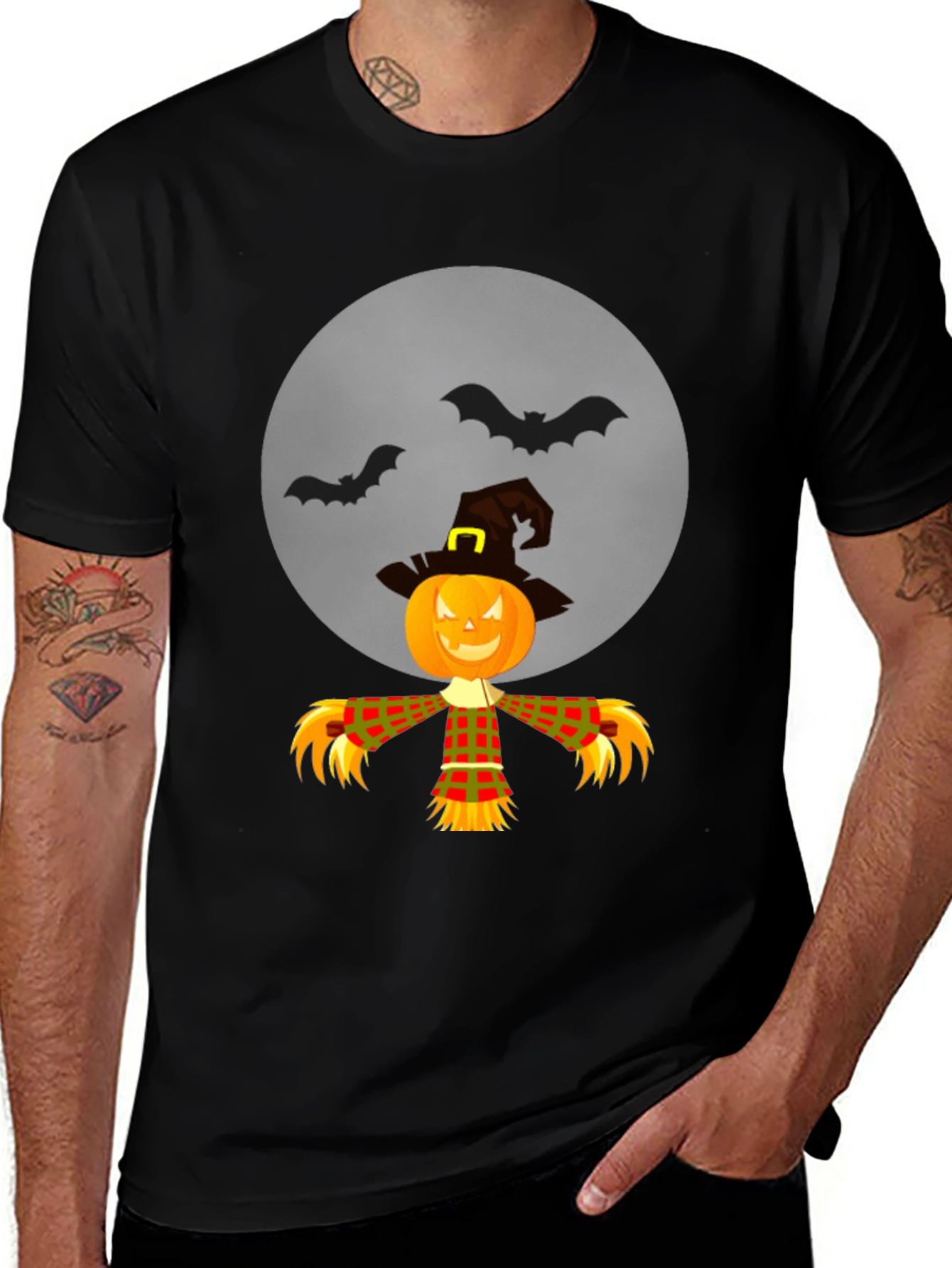 Halloween Scarecrow T-Shirt - Spooky Season