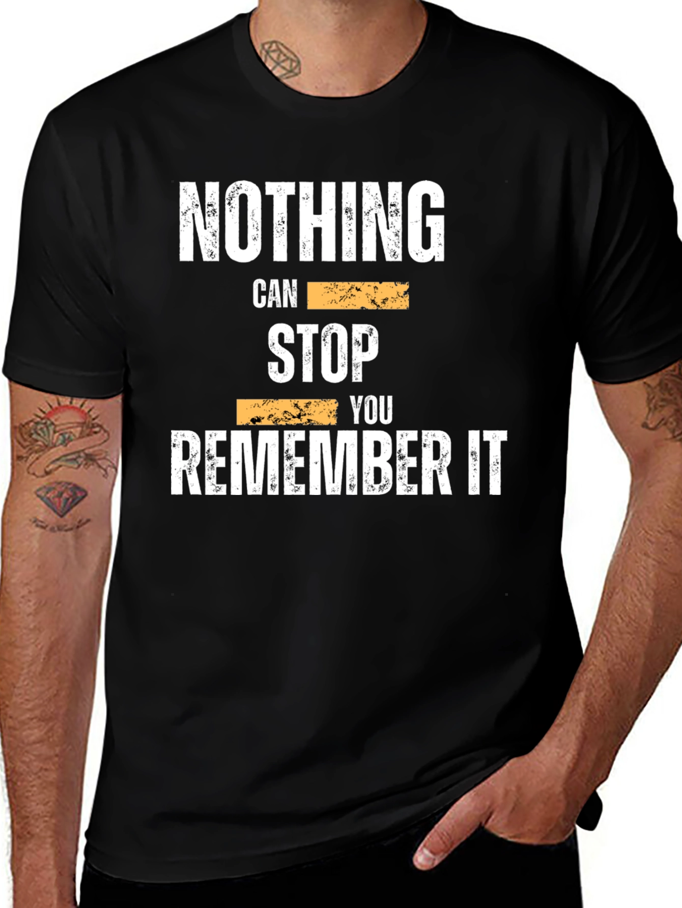 Variant 19 of Motivational Graphic T-Shirt - Nothing Can Stop You