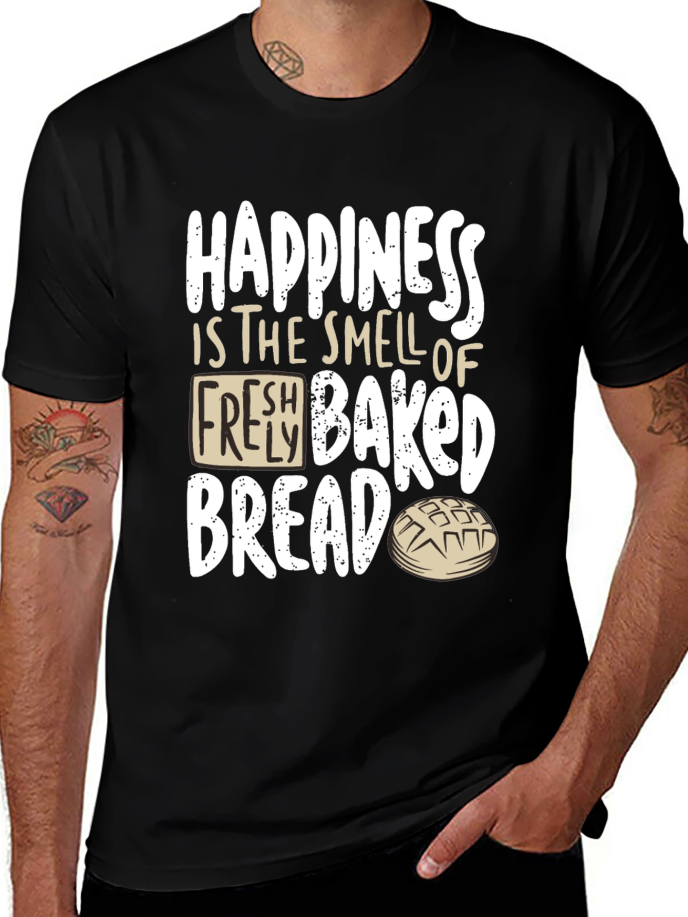 Happiness Fresh Baked Bread T-Shirt