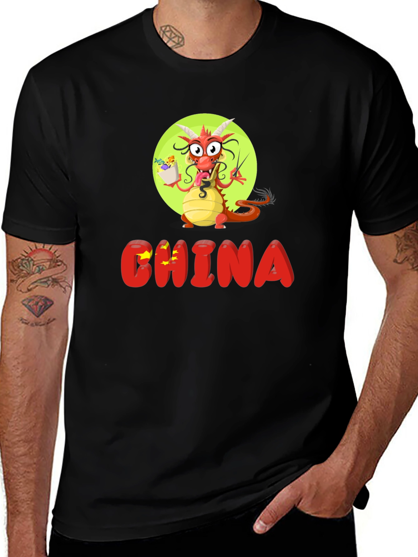 China Dragon T-Shirt - Fun & Unique Graphic Tee
