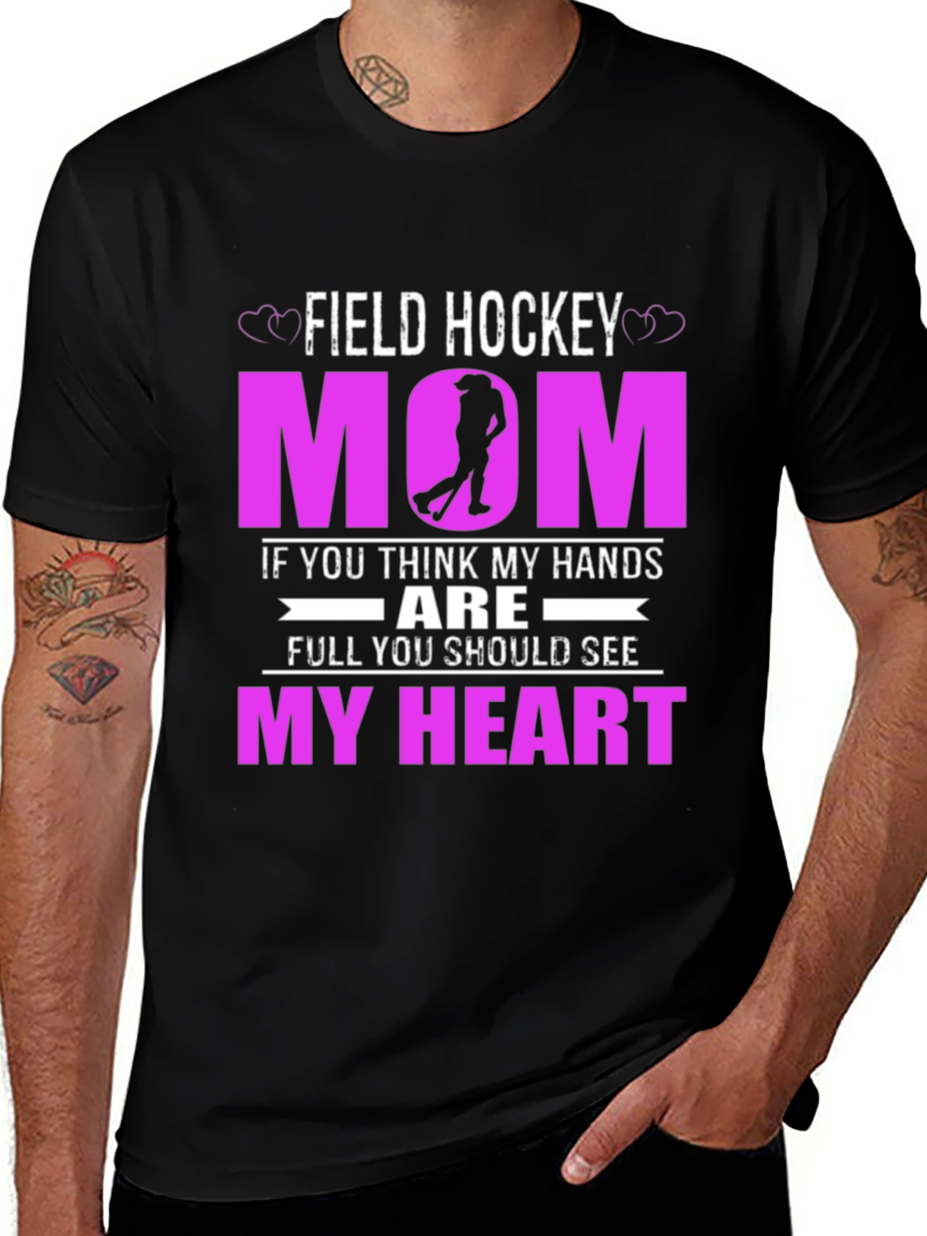 Field Hockey Mom Graphic Tee