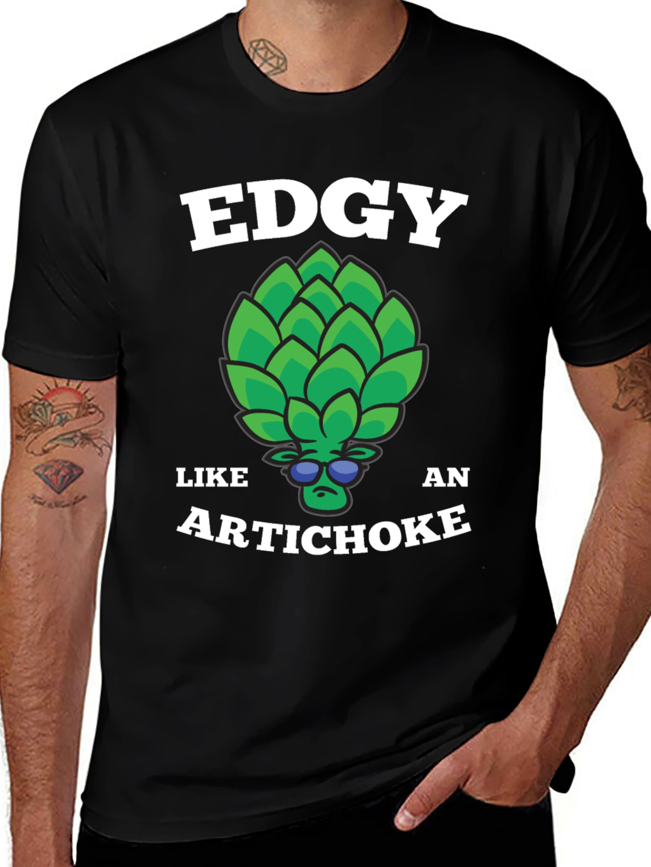 Variant 29 of Edgy Like an Artichoke Graphic Tee
