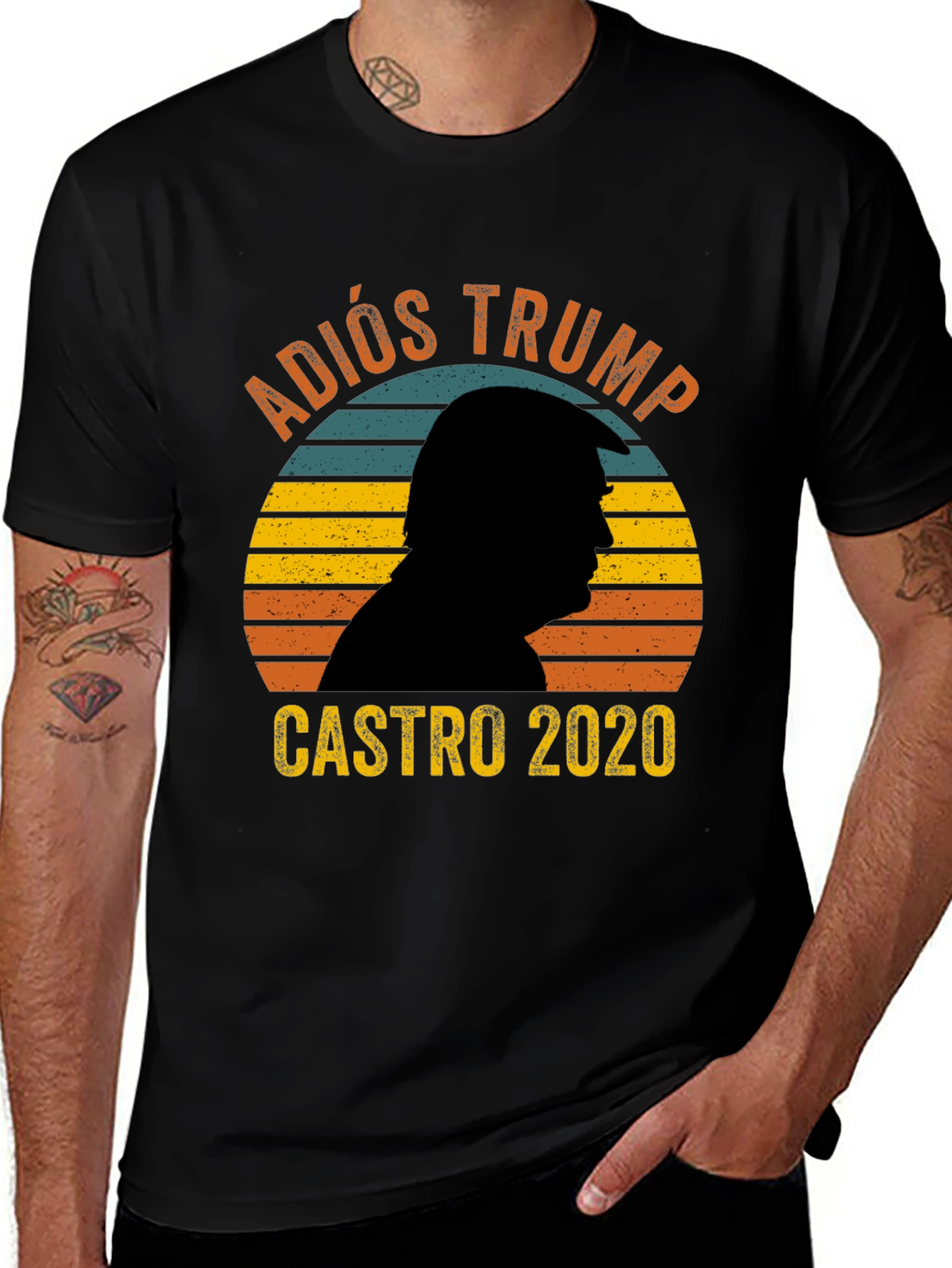 Adios Trump Castro 2020 Graphic Tee