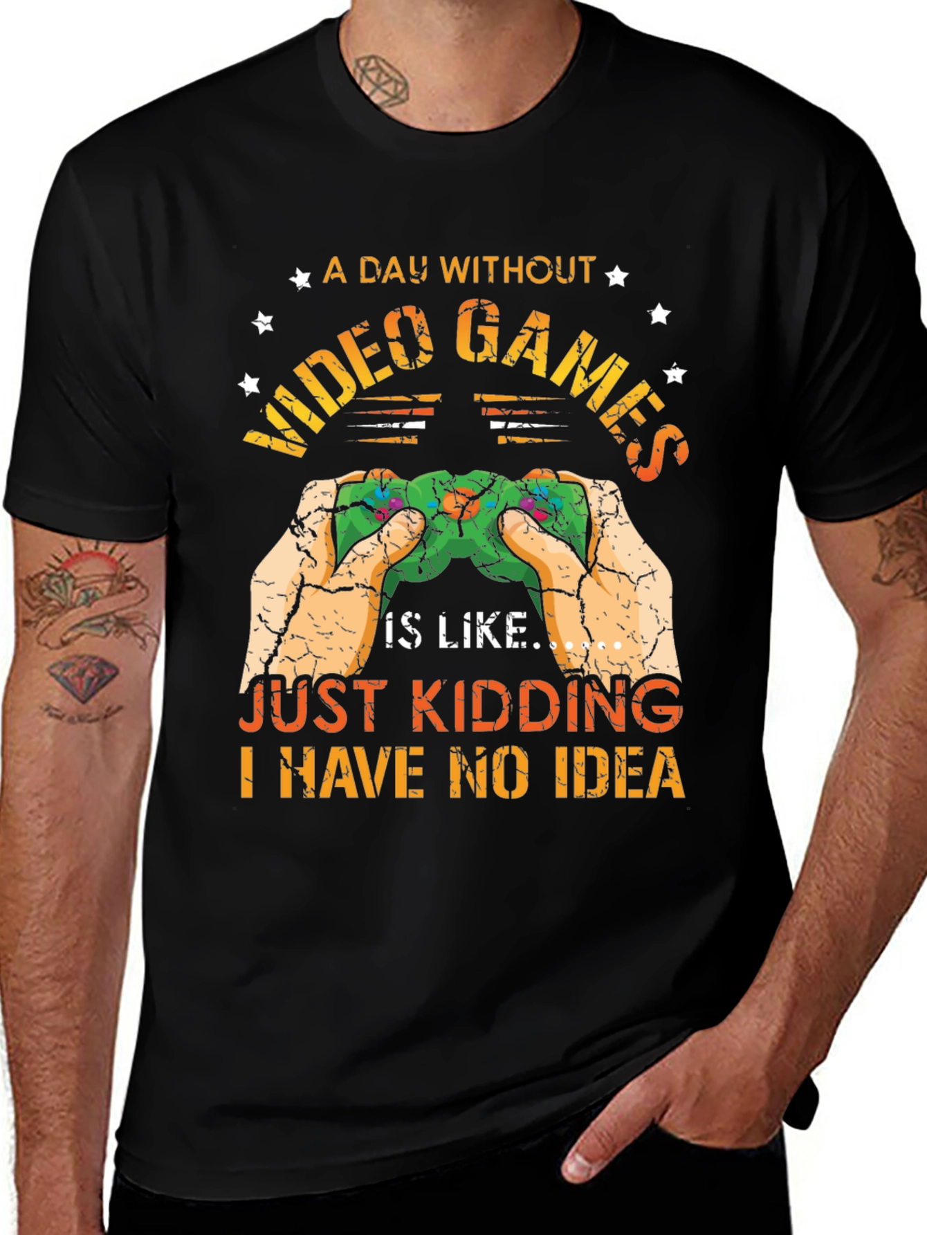 Variant 30 of A Day Without Video Games T-Shirt