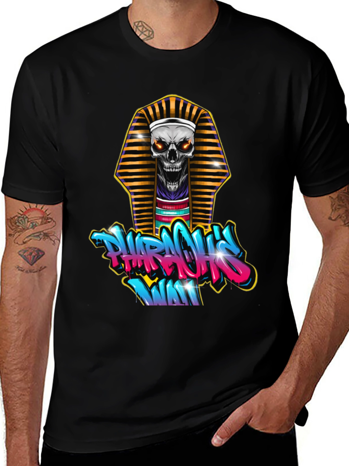 Variant 5 of Pharaoh's Wait Graphic T-Shirt
