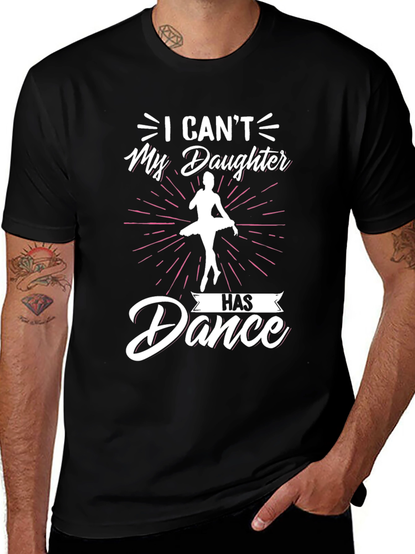 Variant 11 of Dance Dad T-Shirt - "My Daughter Has Dance"