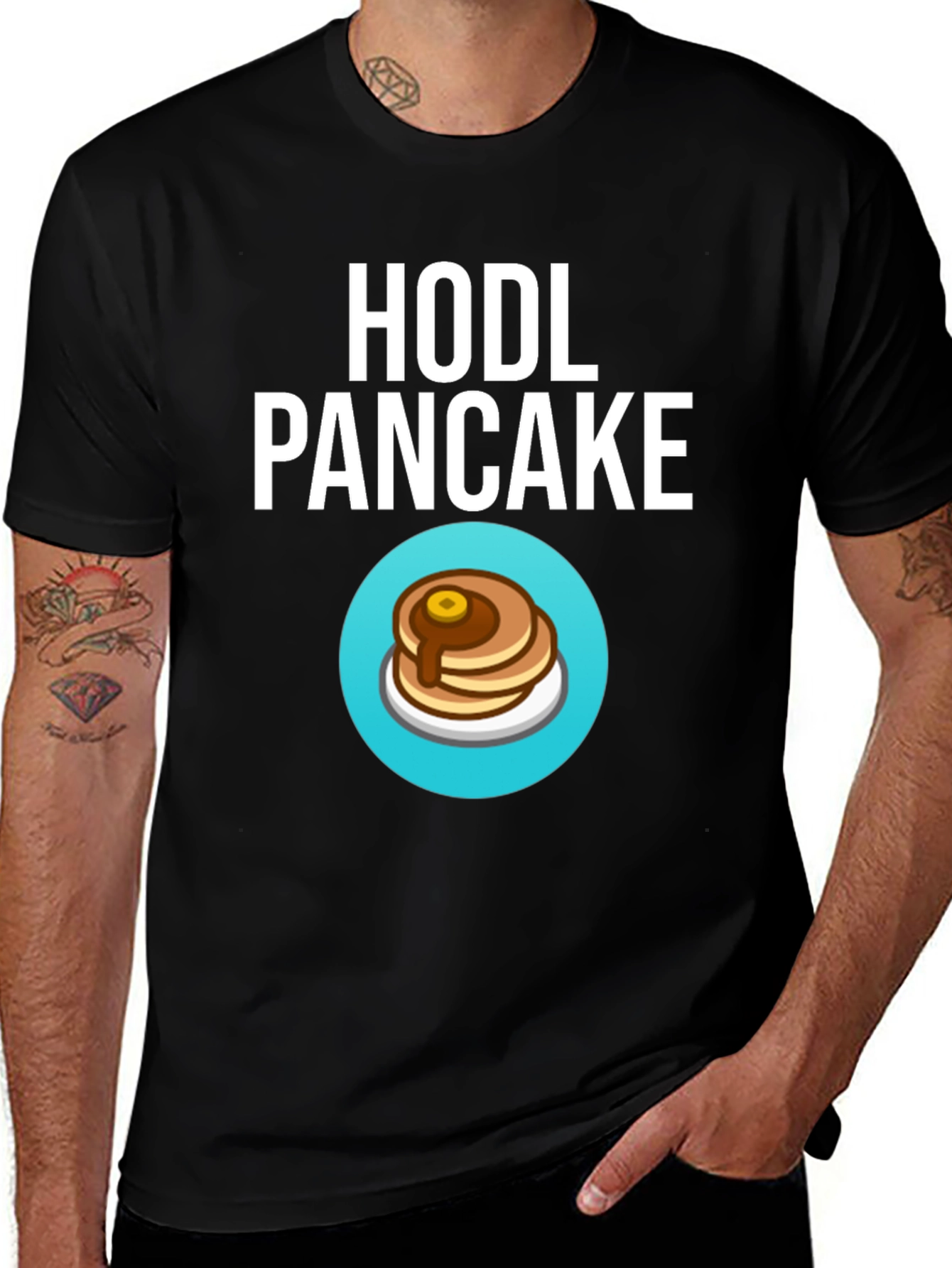 HODL Pancake T-Shirt - Crypto Apparel