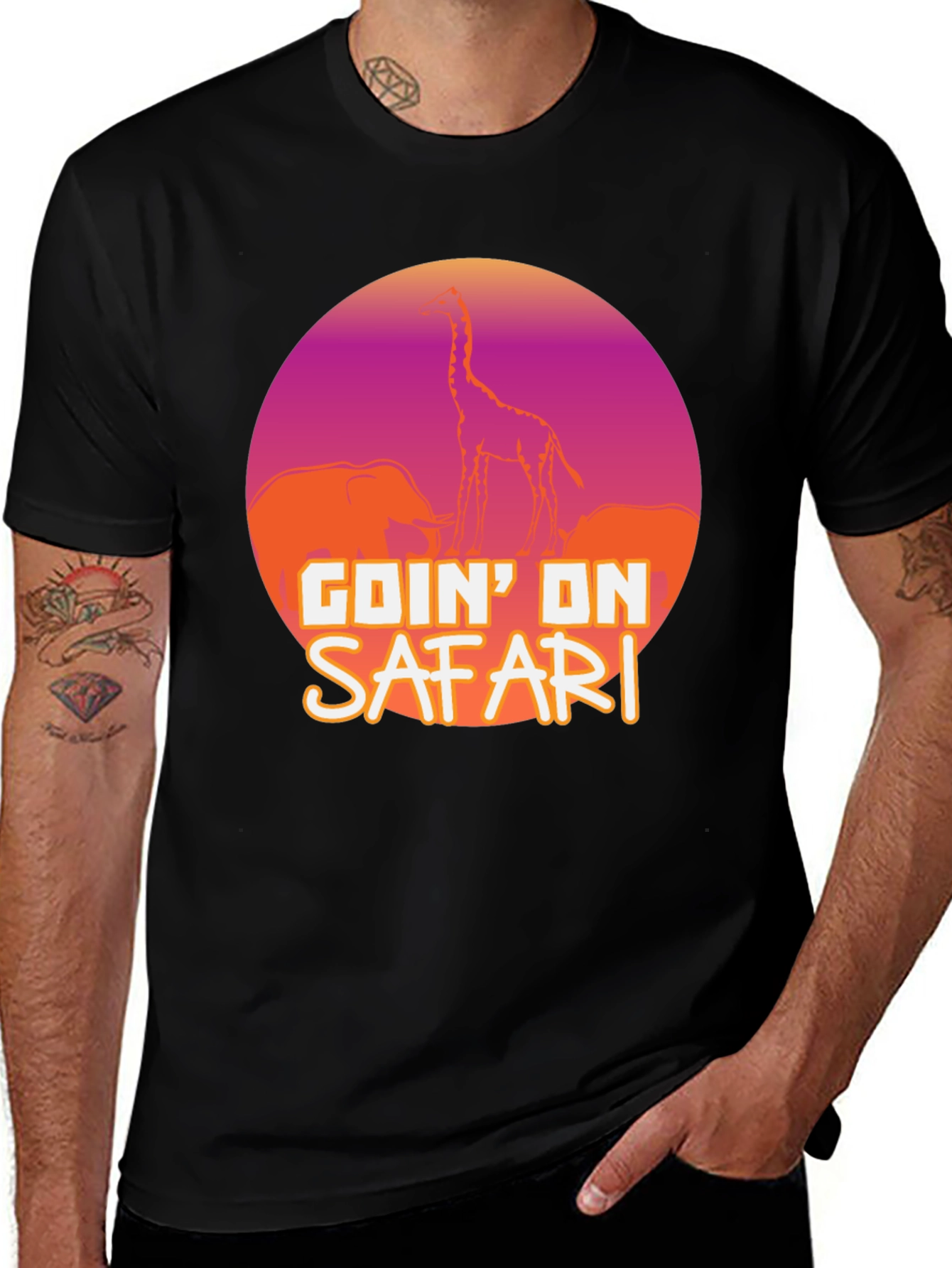 Variant 14 of Goin' on Safari Graphic Tee
