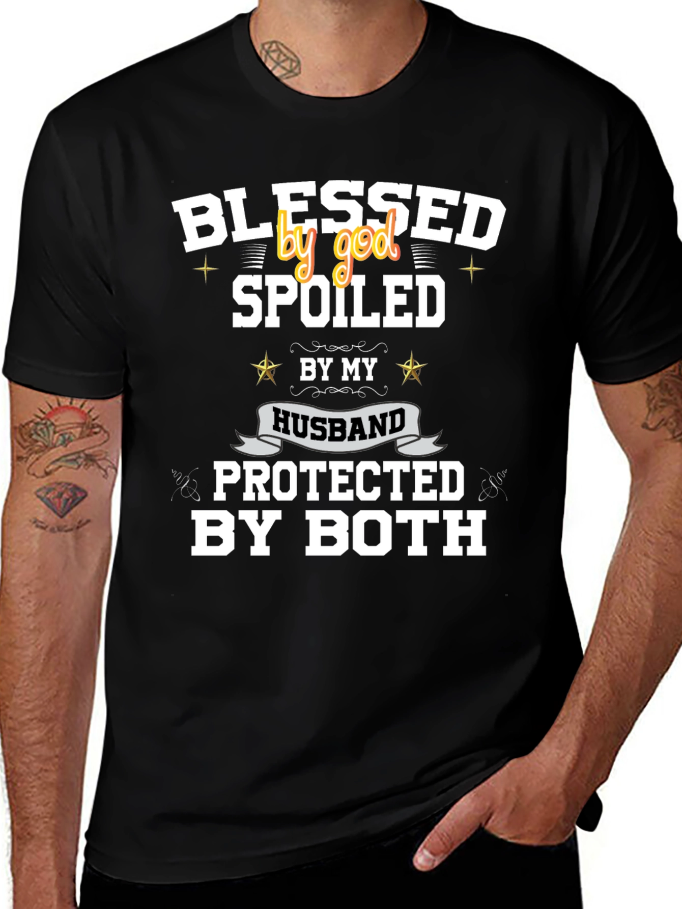 Variant 6 of Blessed, Spoiled, Protected T-Shirt