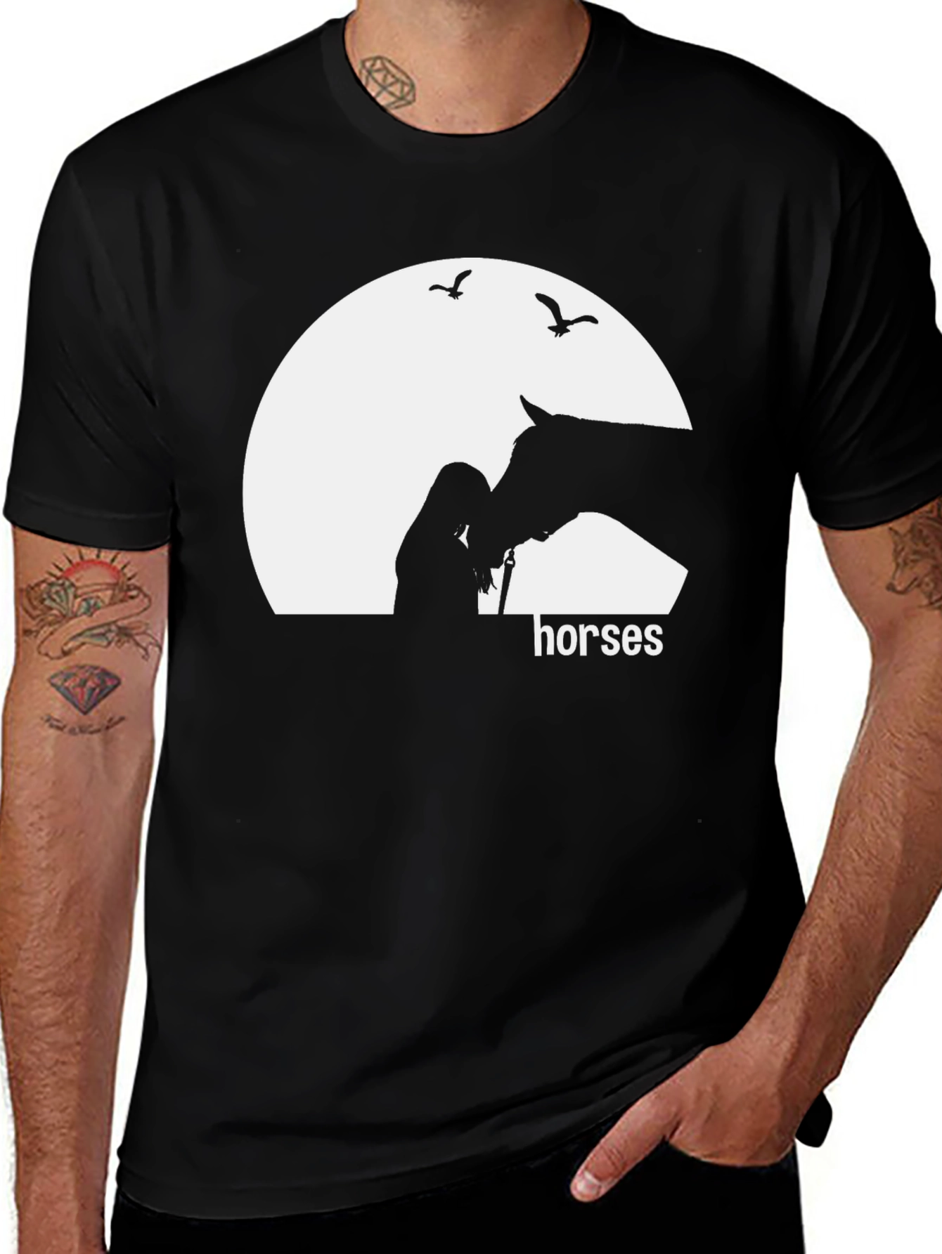 Variant 27 of Horse & Rider Graphic Tee