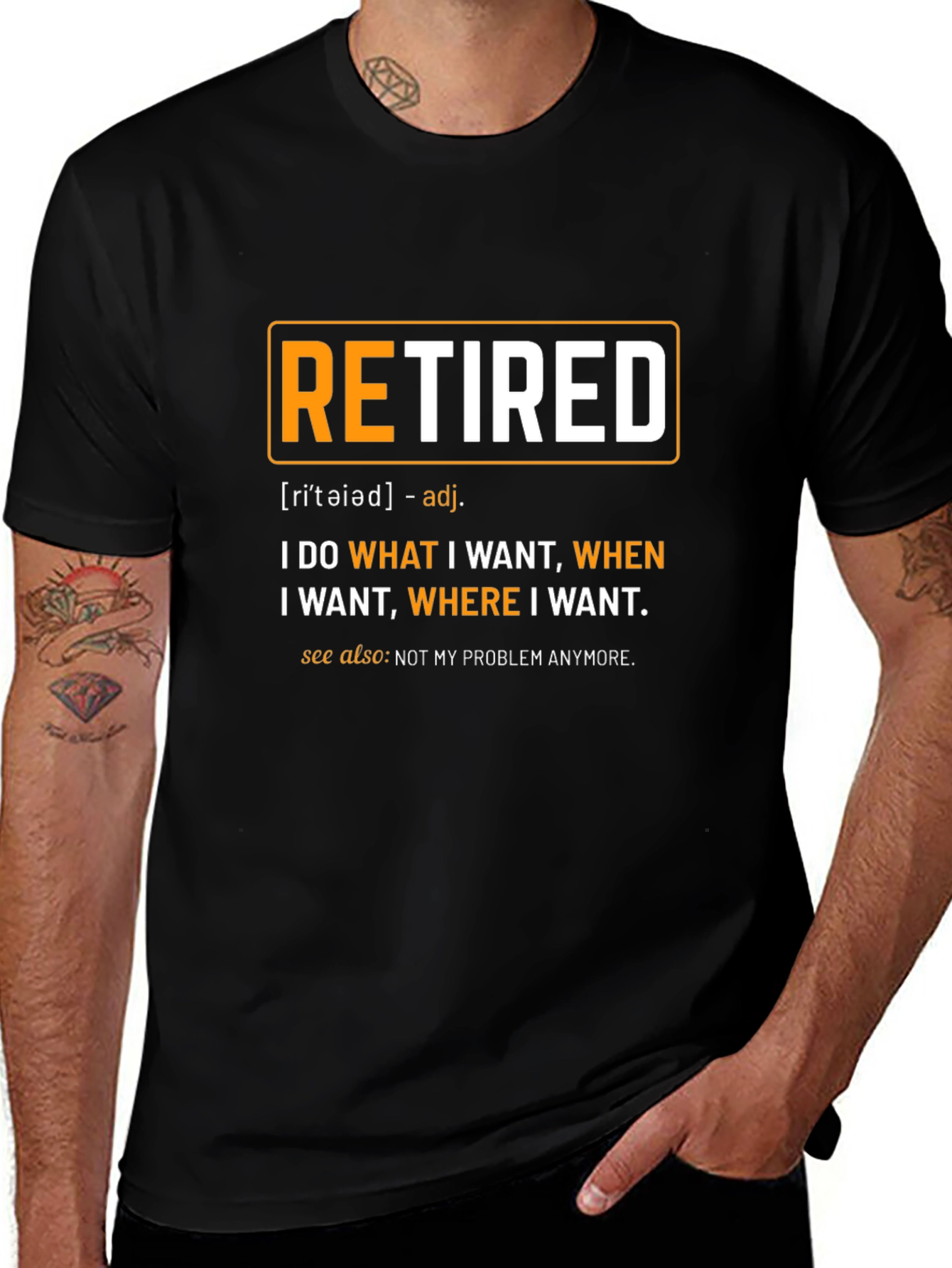 Variant 20 of Retired Definition T-Shirt