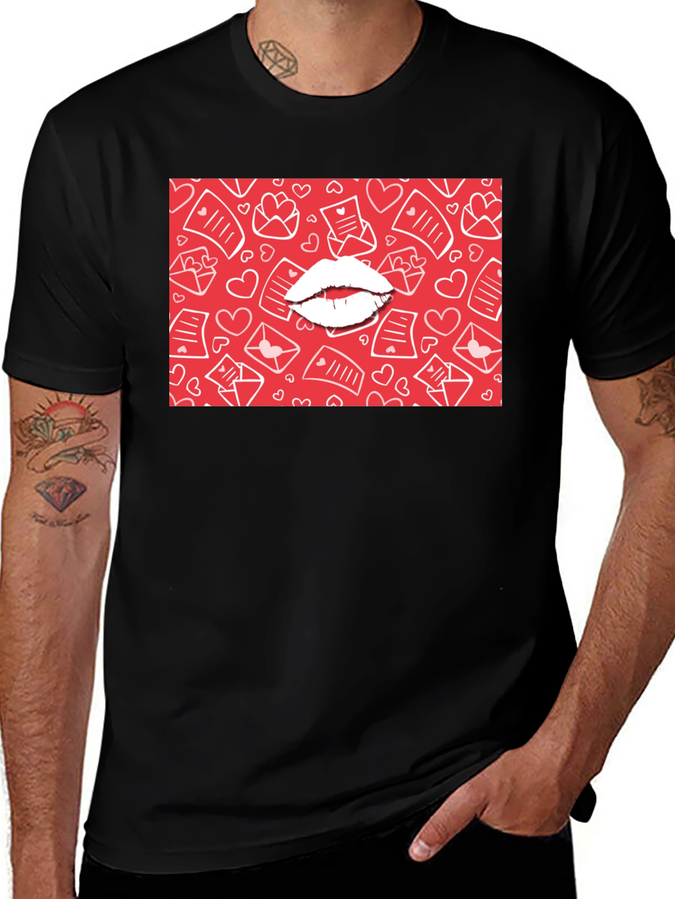 Variant 10 of Love Letter Kiss T-Shirt