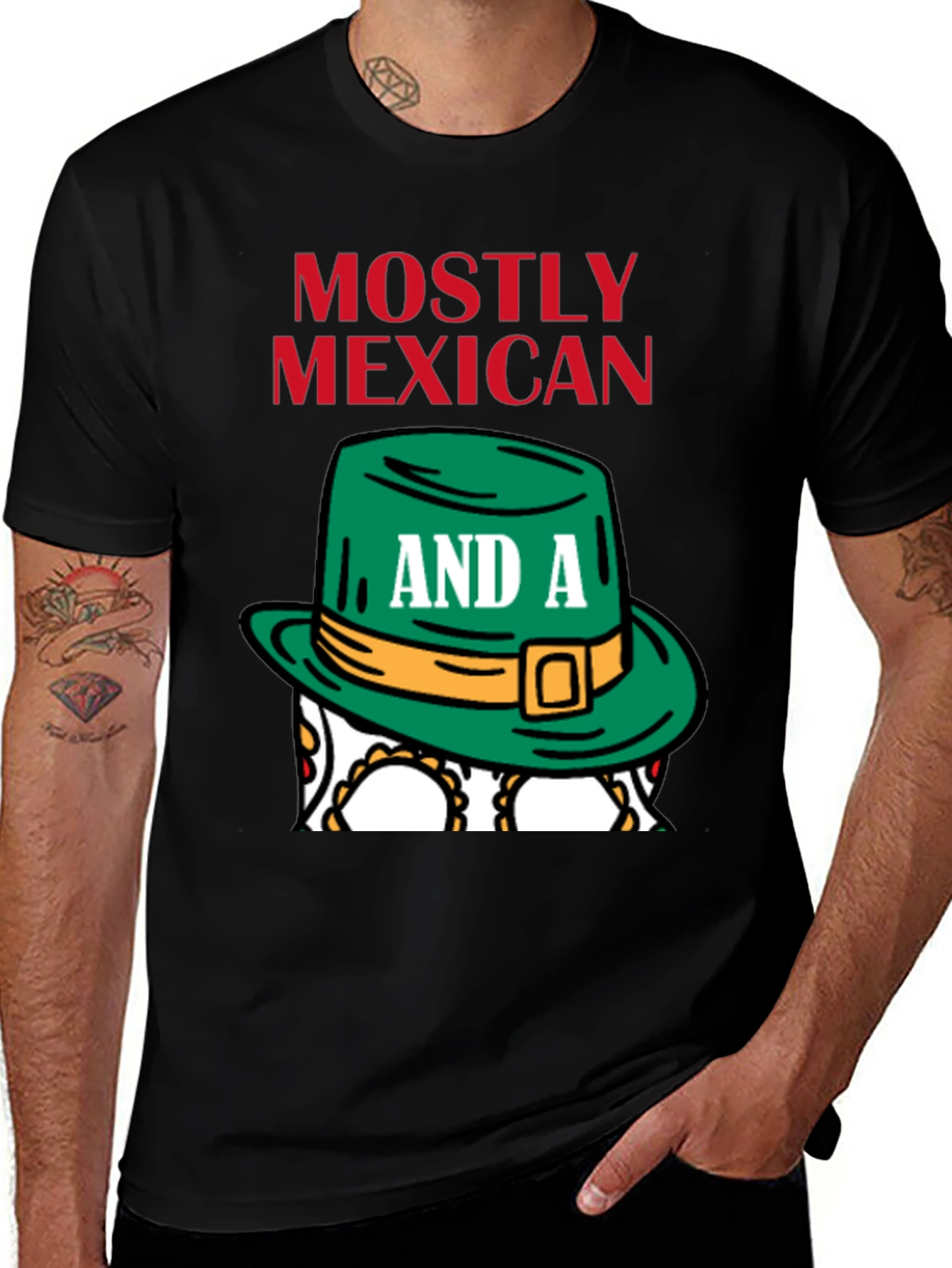 Variant 10 of Mostly Mexican and a Little Irish T-Shirt