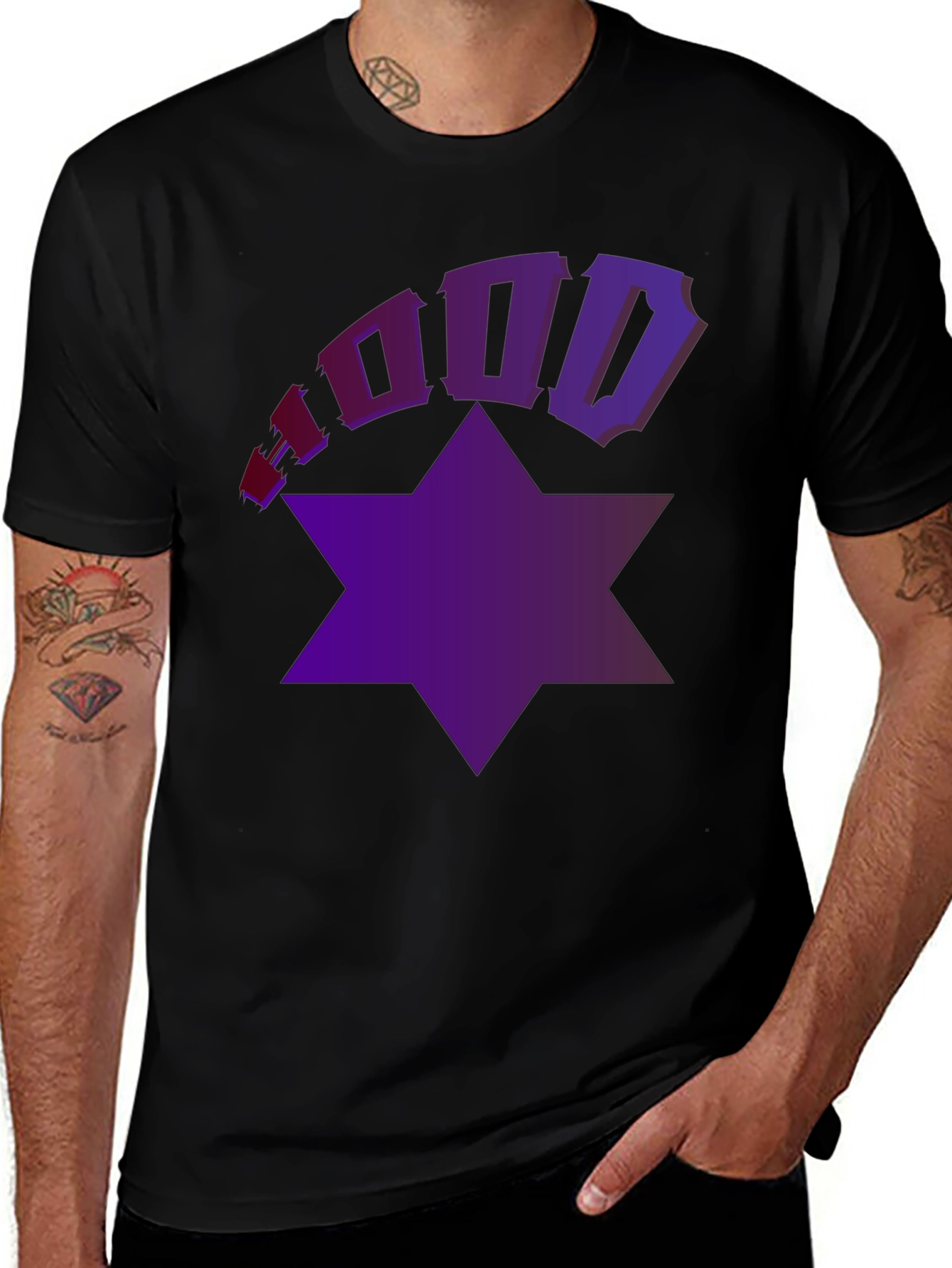 Variant 15 of Hood Star T-Shirt - Stylish Graphic Tee