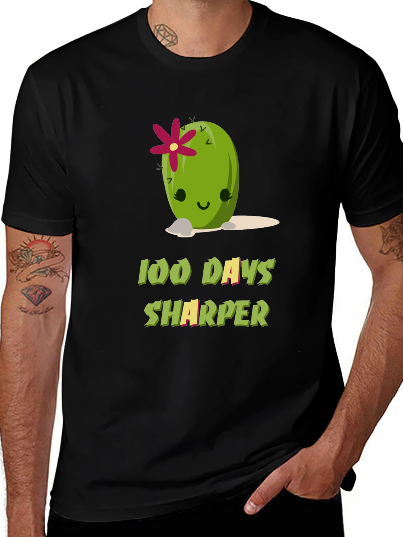 Variant 11 of 100 Days Sharper Cactus T-Shirt
