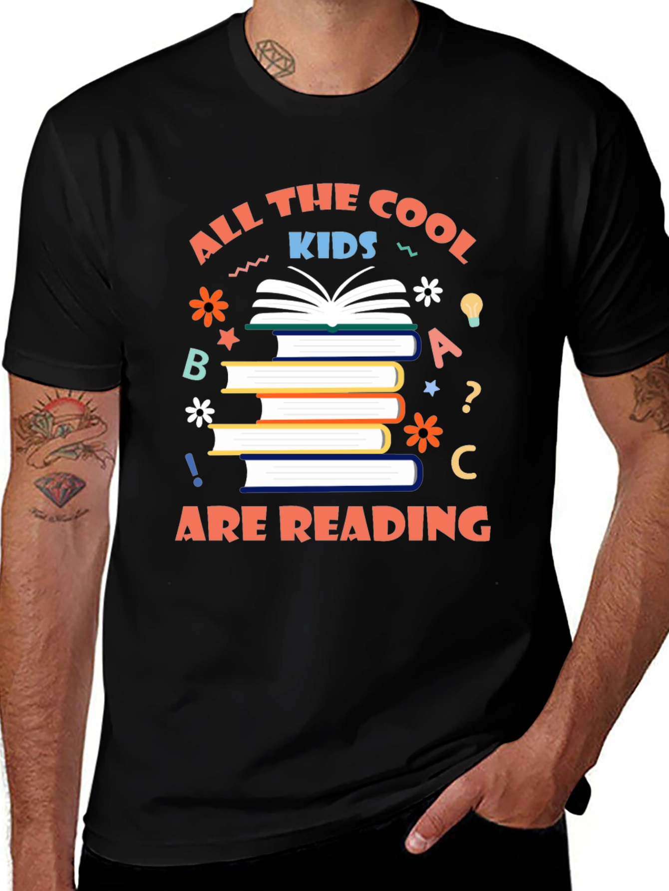 Cool Kids Are Reading Graphic T-Shirt