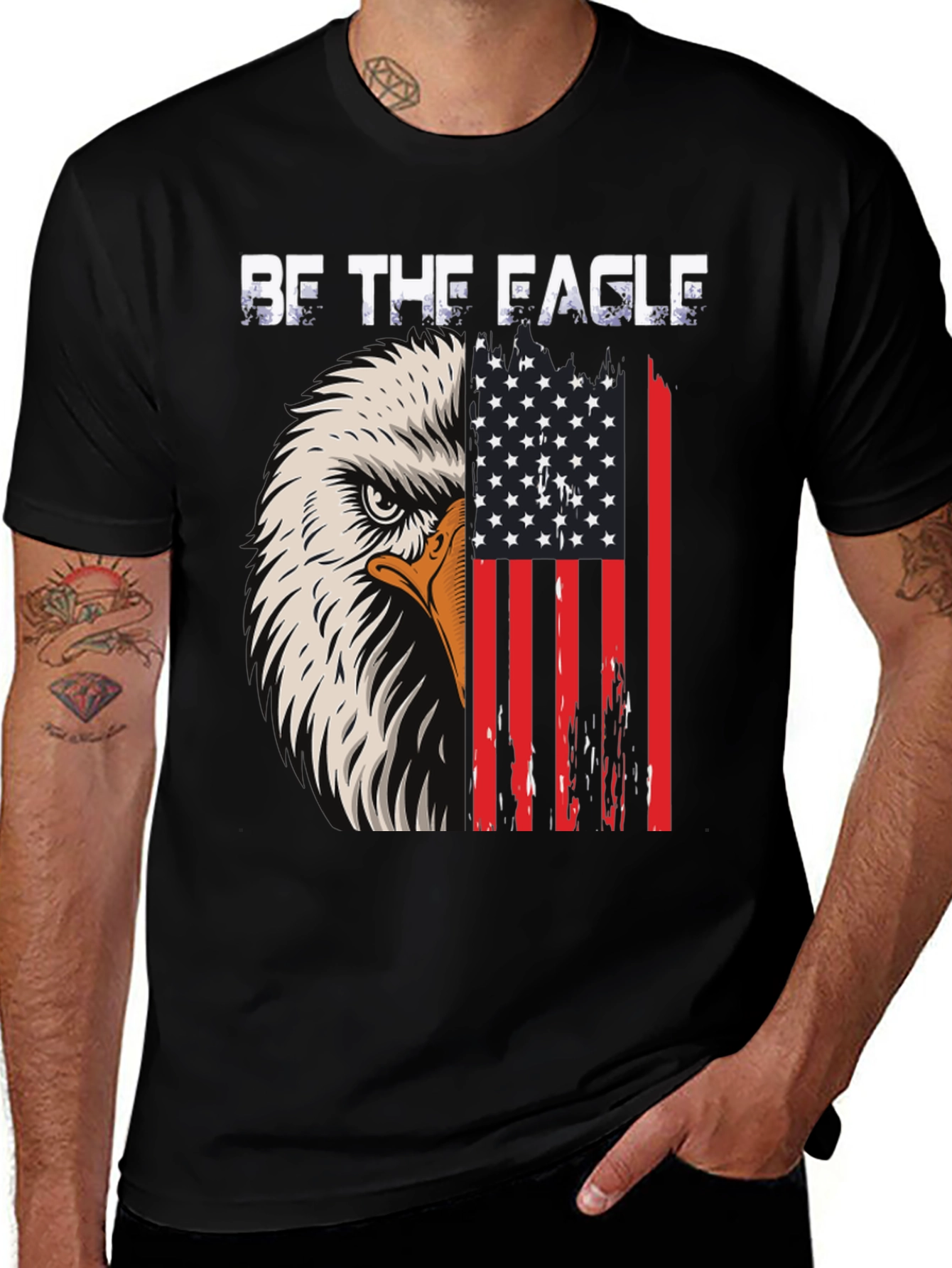 Variant 25 of Be The Eagle - Patriotic Graphic Tee