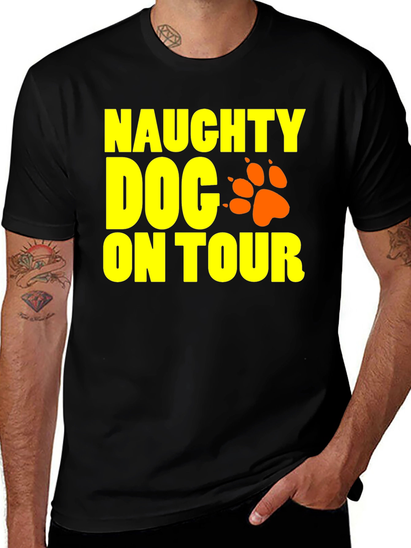 Variant 12 of Naughty Dog On Tour Graphic Tee